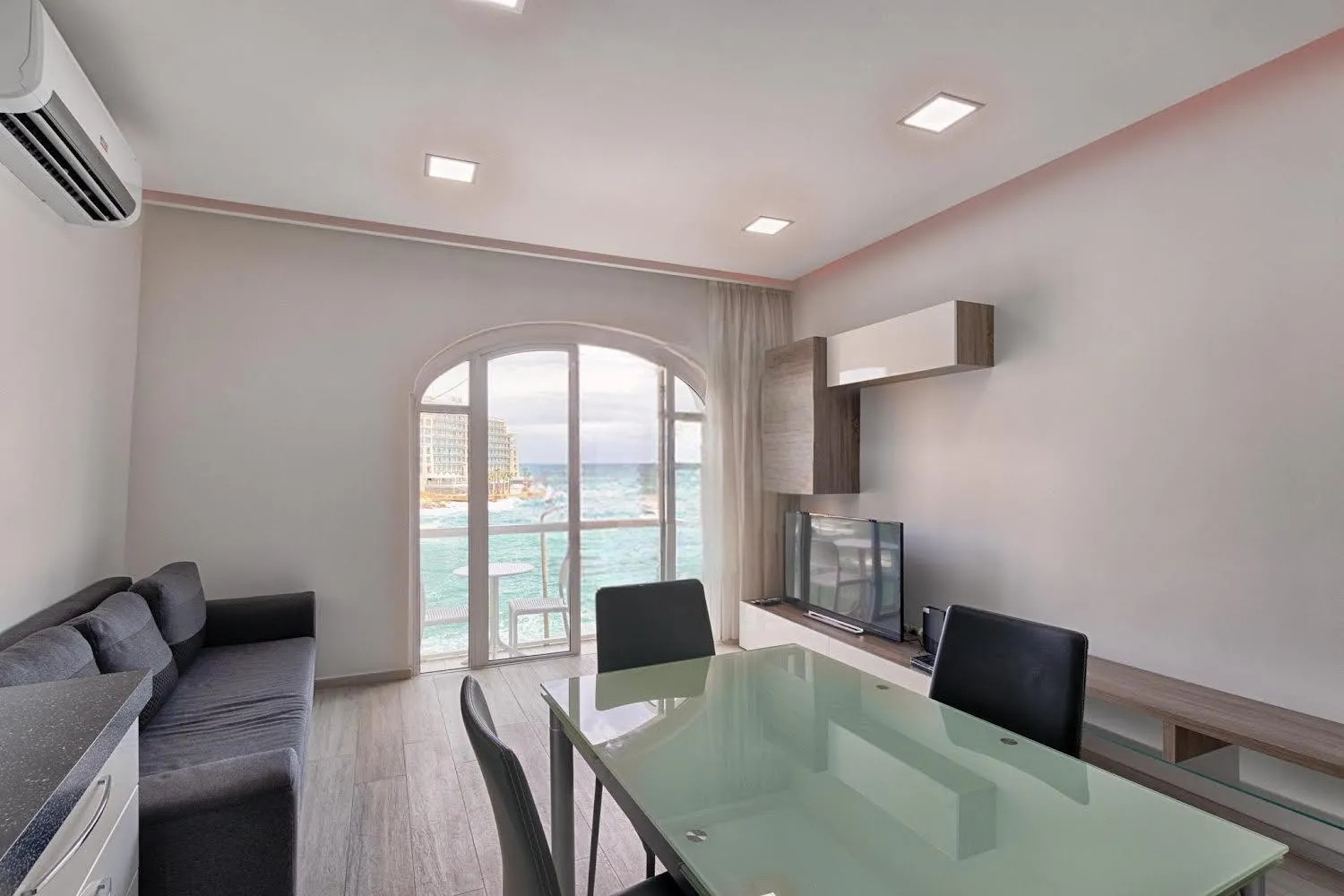 Living room in Seafront Designer Bliss in Central St Julian's