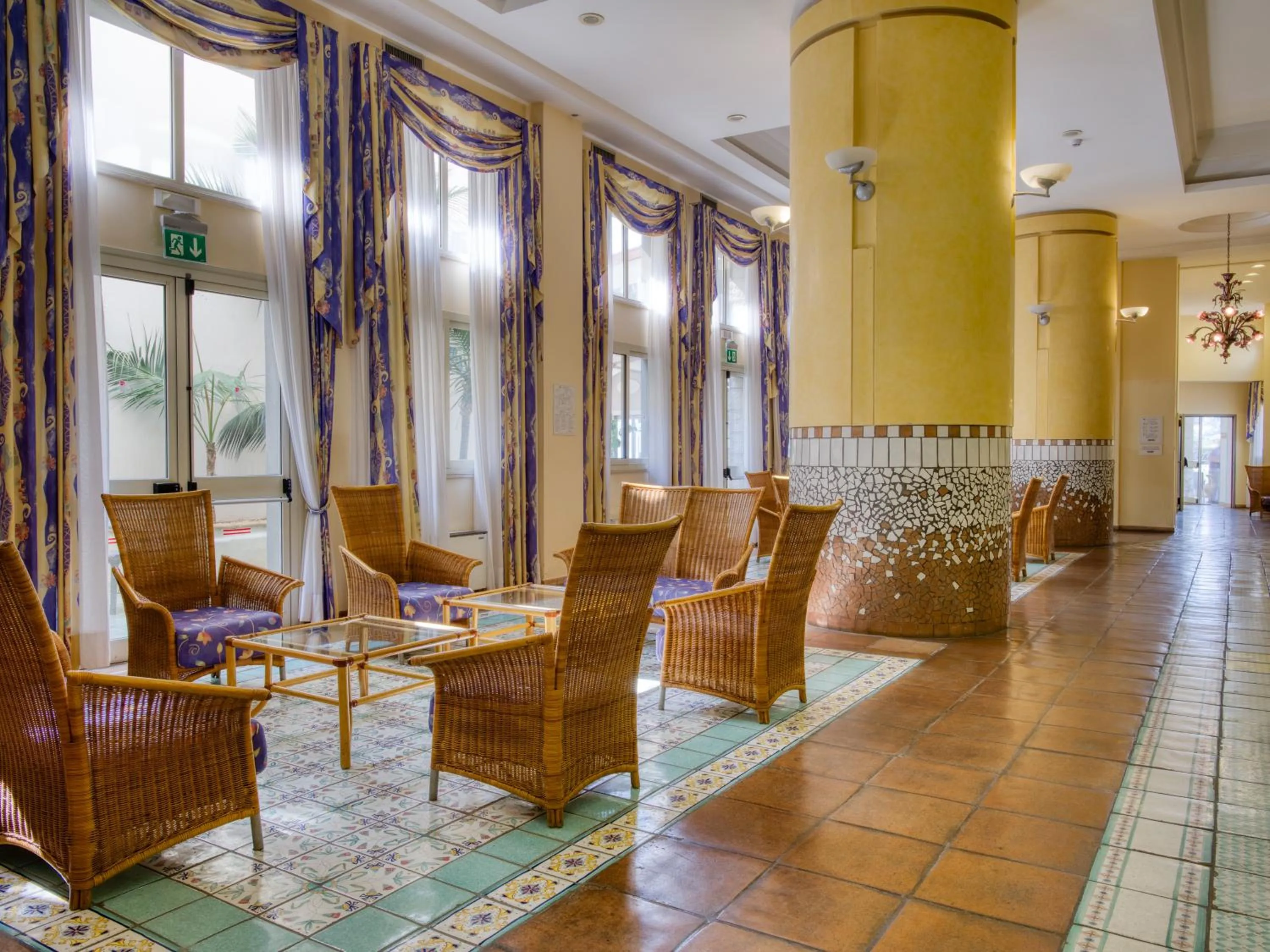 Lobby or reception in Hotel Olimpo le Terrazze