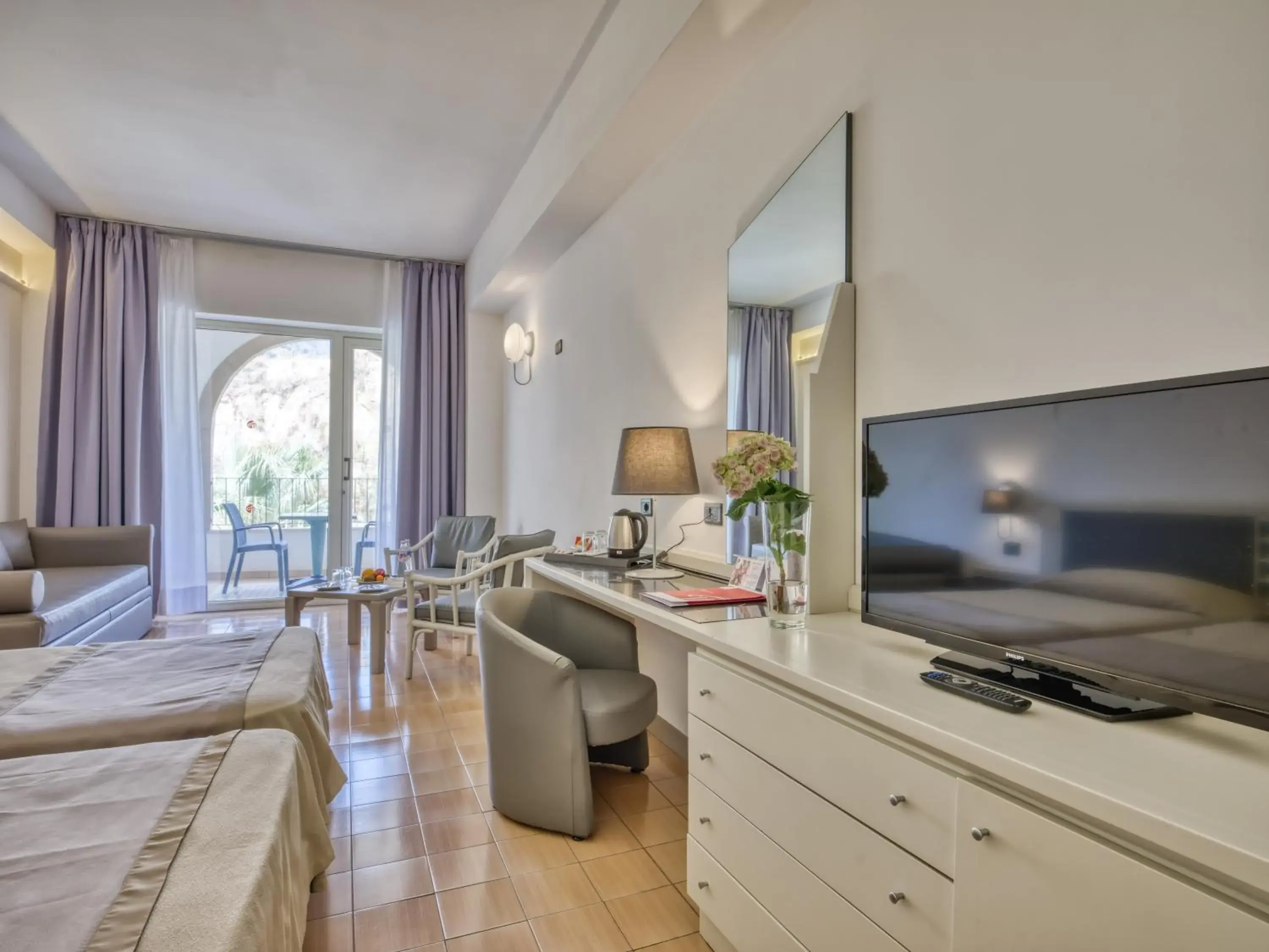 Bedroom, Bed in Hotel Olimpo le Terrazze Bedroom, Bed in Hotel Olimpo le Terrazze