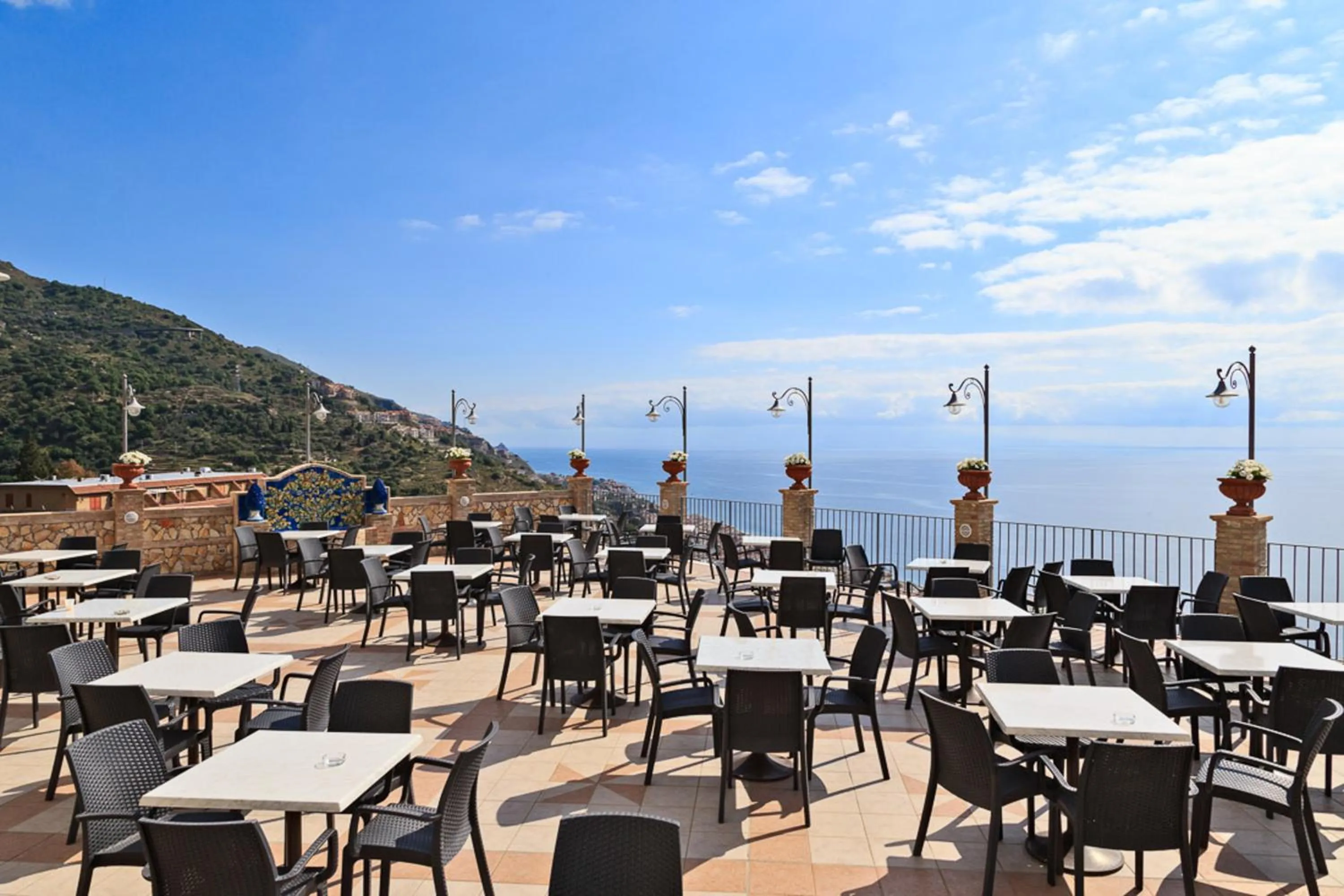 Restaurant/places to eat in Hotel Olimpo le Terrazze