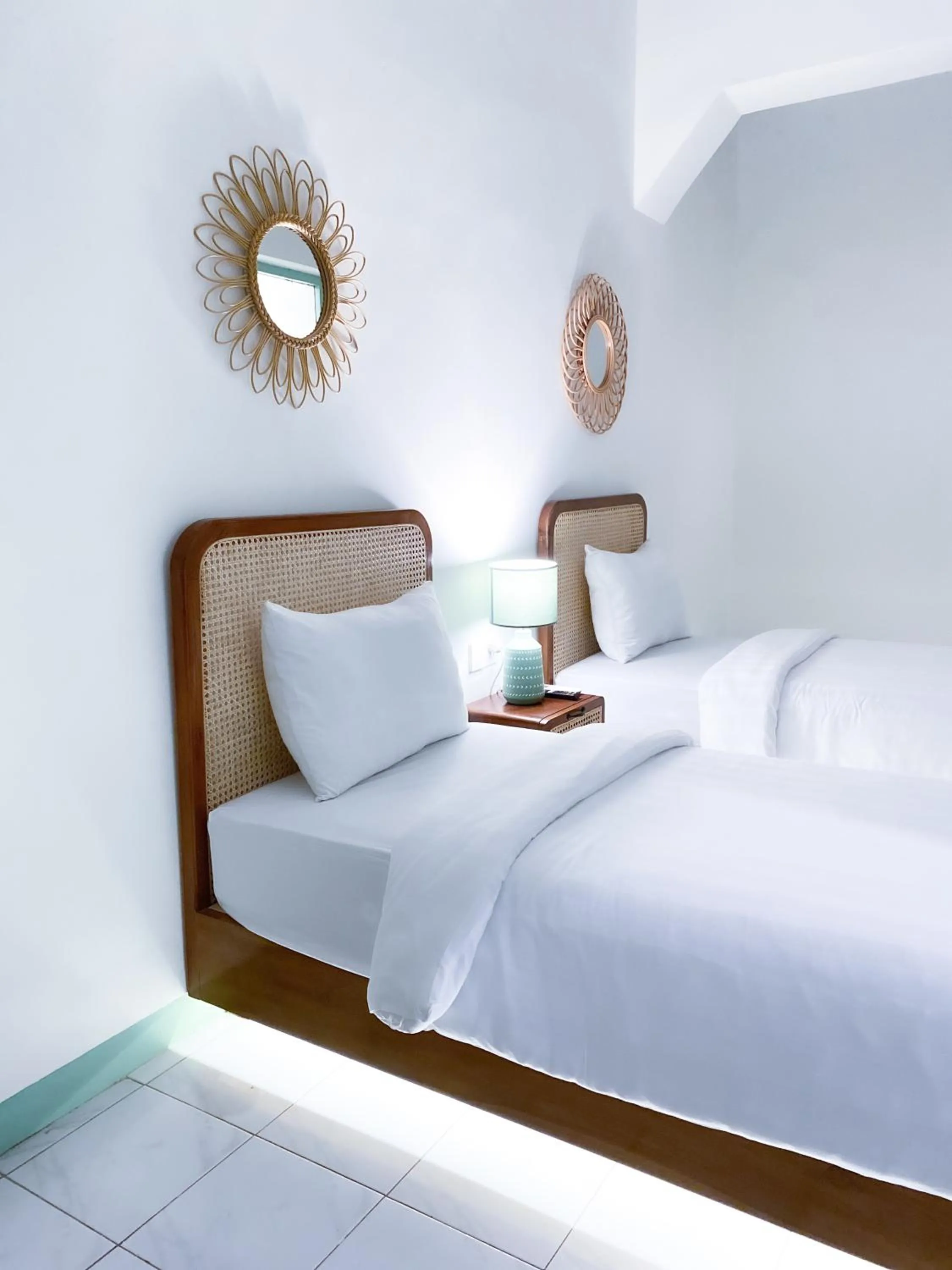 Bed in The Utara Hotel Tugu by Eresha Hospitality