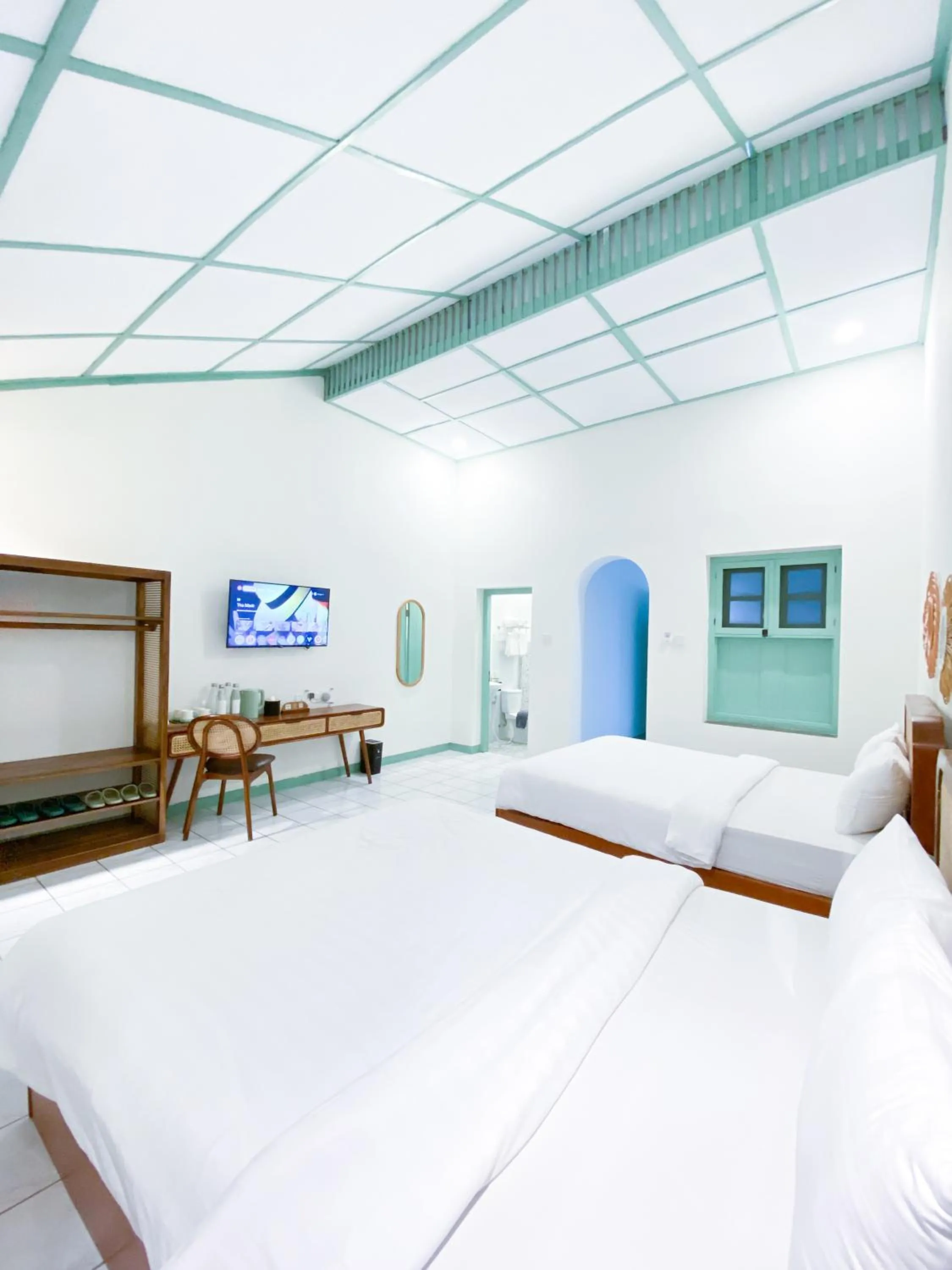 Bed in The Utara Hotel Tugu by Eresha Hospitality