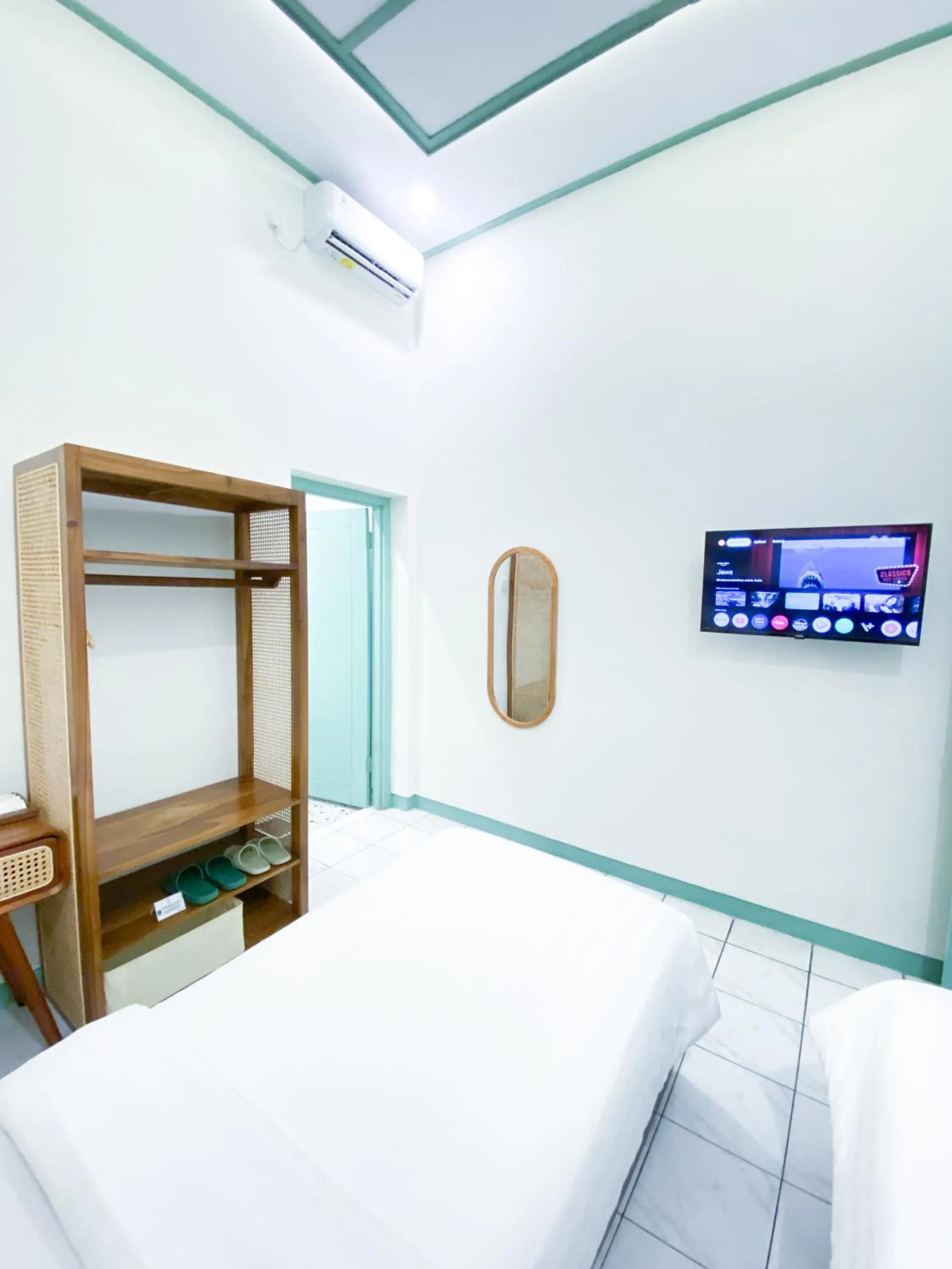 Bed in The Utara Hotel Tugu by Eresha Hospitality