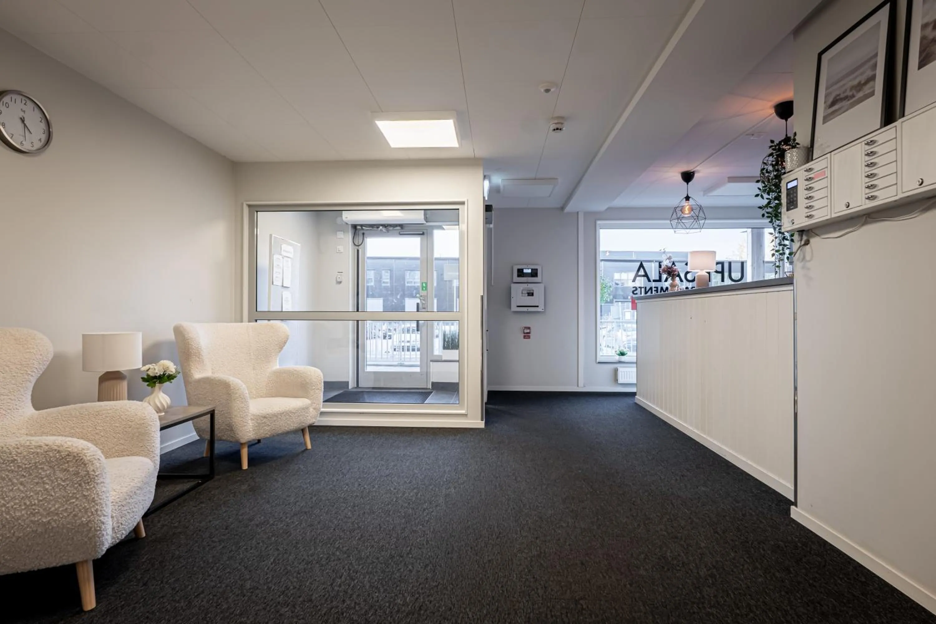 Lobby or reception in Injoy Premium Hotel Uppsala