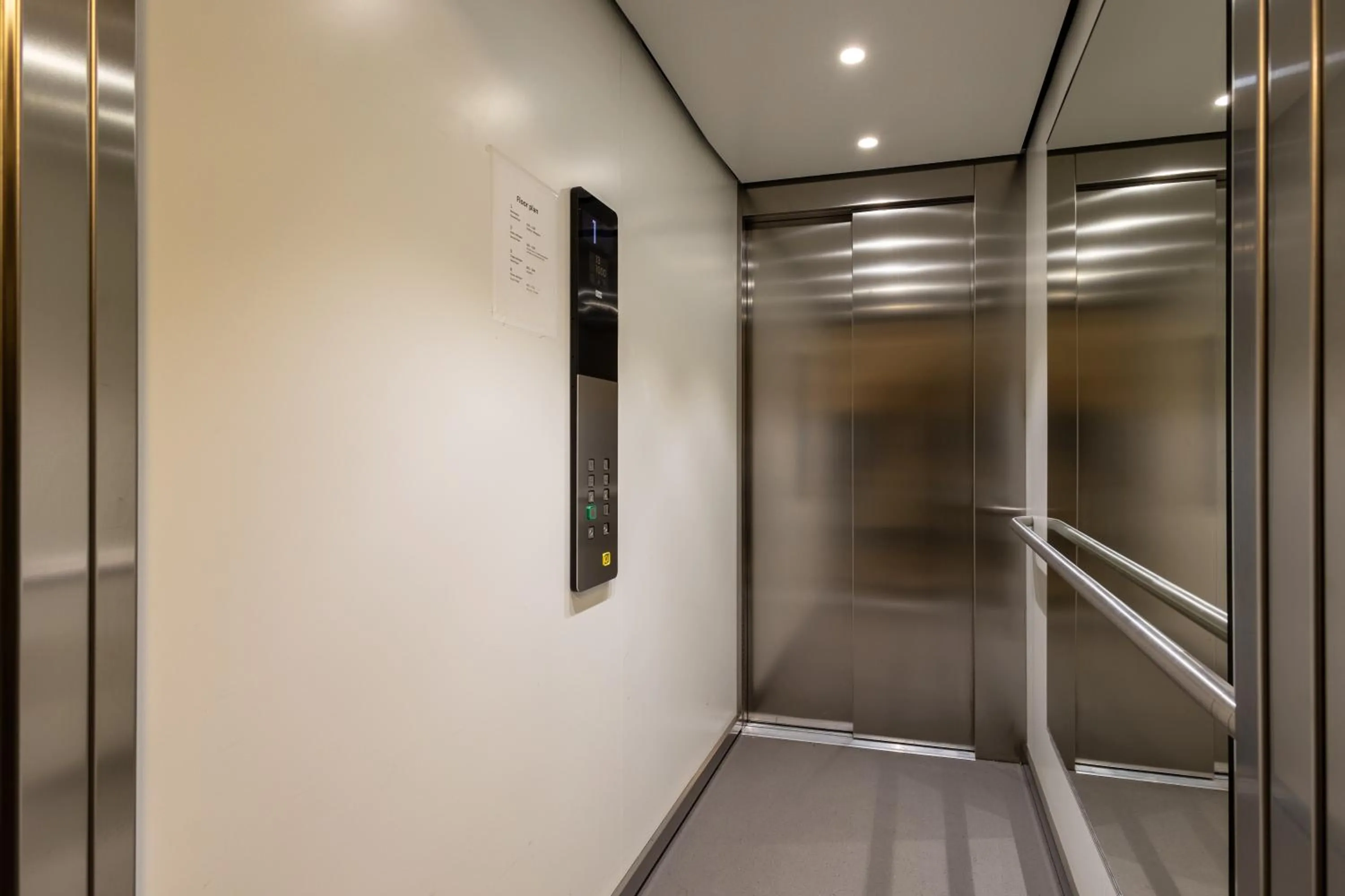 elevator in Injoy Premium Hotel Uppsala
