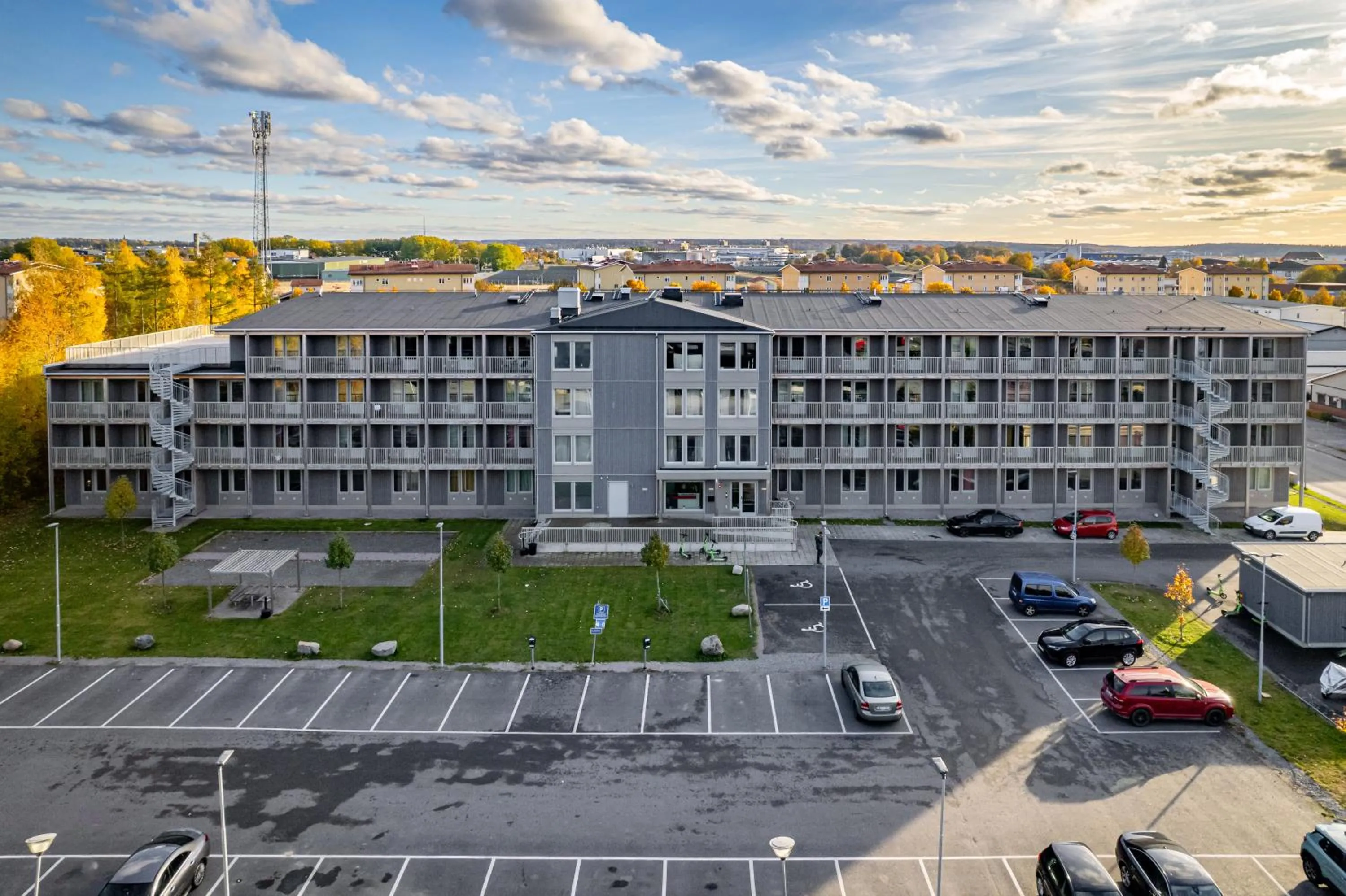 Facade/entrance in Injoy Premium Hotel Uppsala