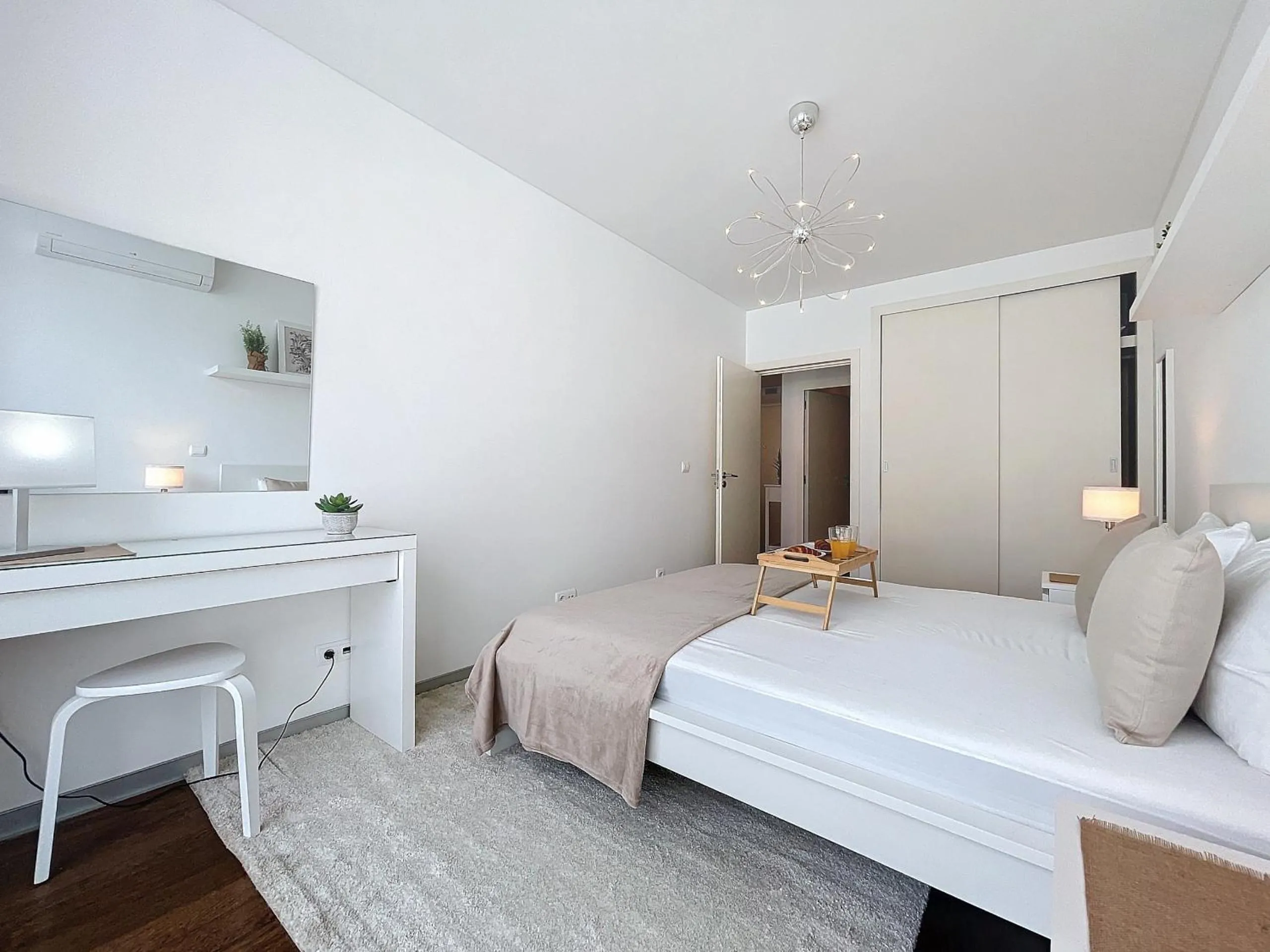 Bed in Acanto Loft by Atlantic Holiday