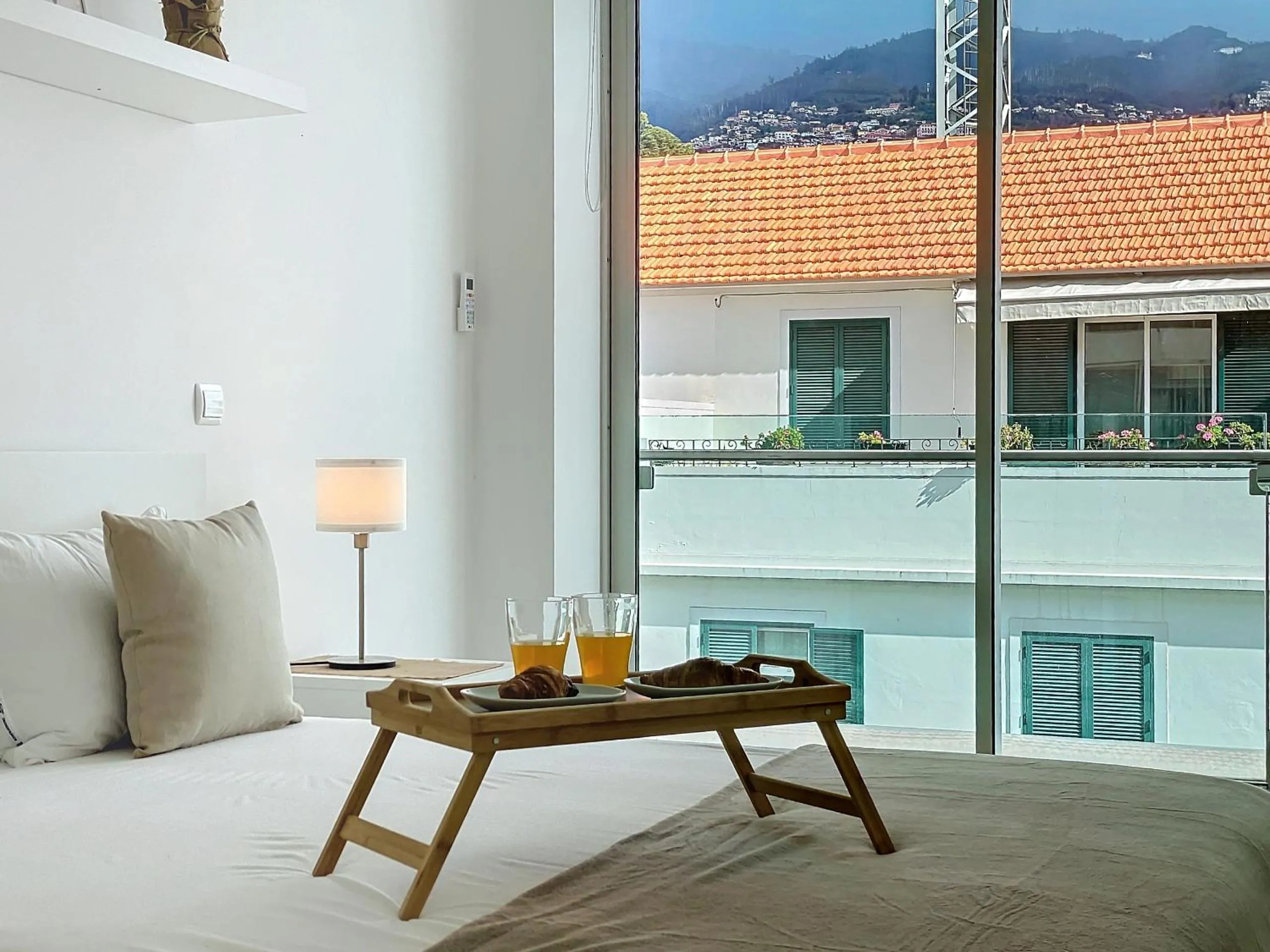 Bed in Acanto Loft by Atlantic Holiday