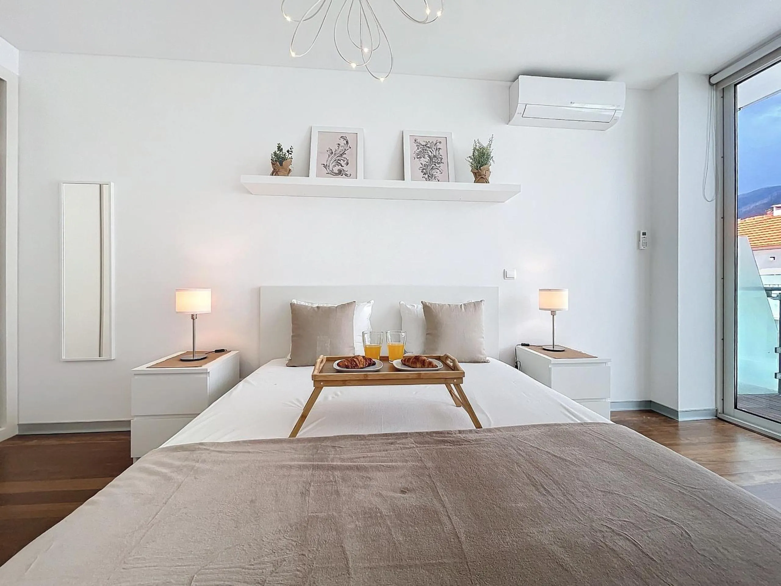 Bed in Acanto Loft by Atlantic Holiday