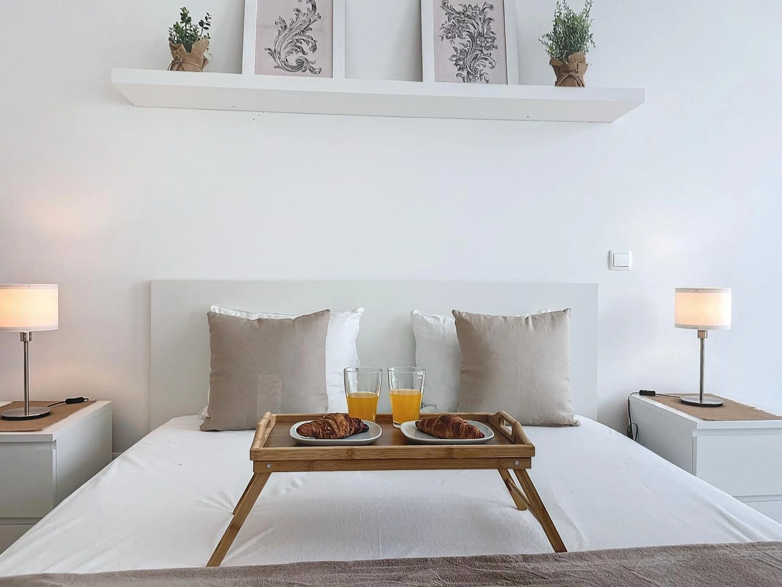 Bed in Acanto Loft by Atlantic Holiday