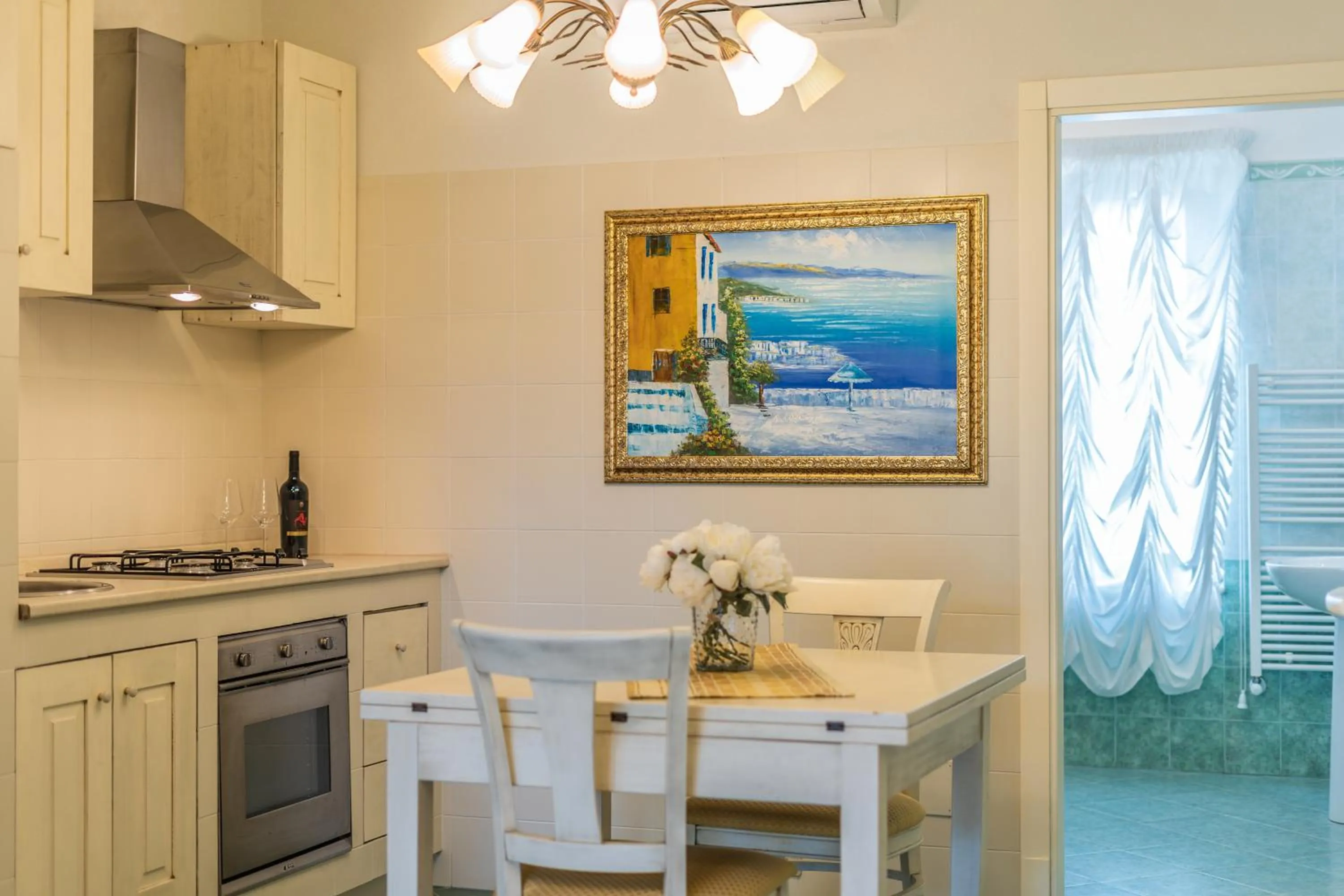 Living room in Villa Caramia