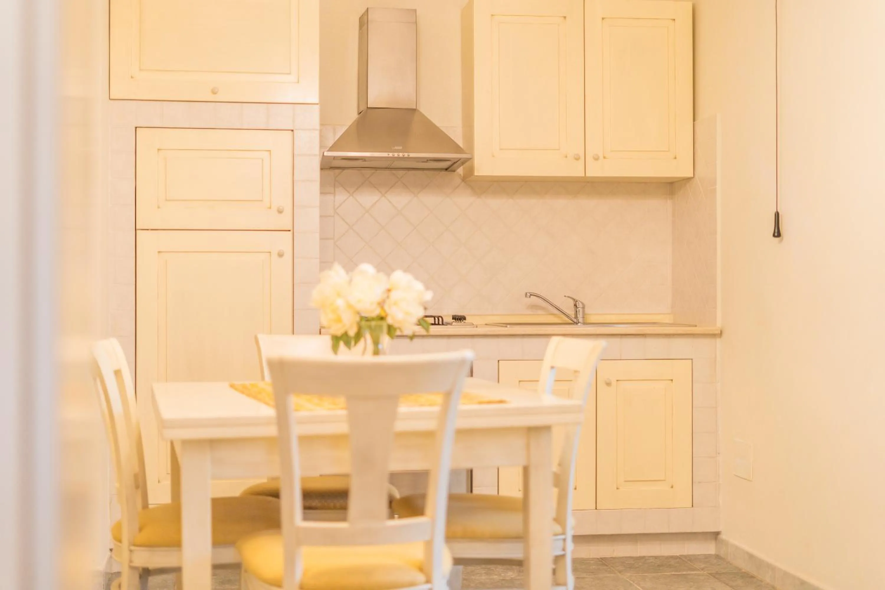 Kitchen or kitchenette in Villa Caramia