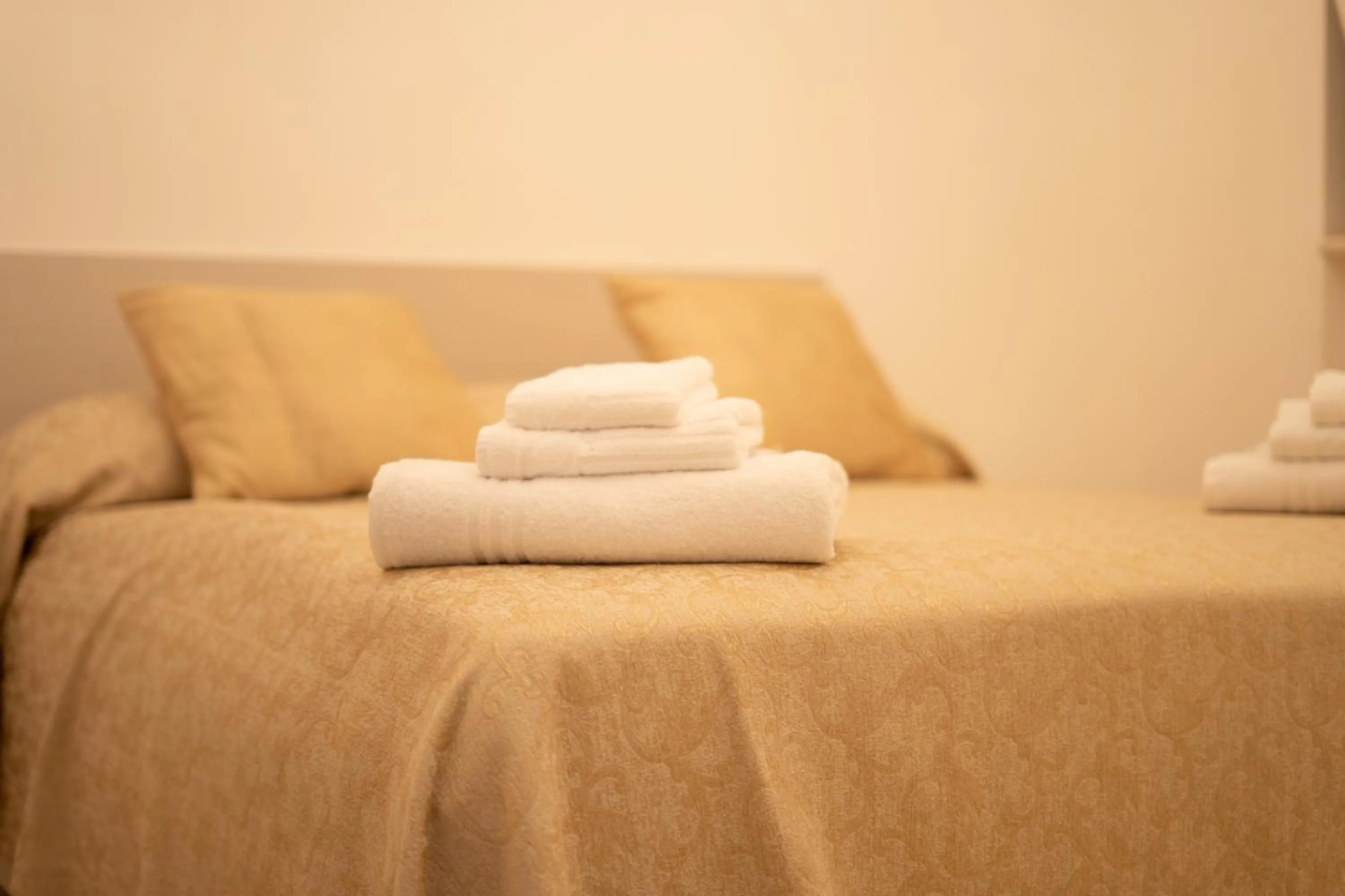 Bed in Villa Caramia