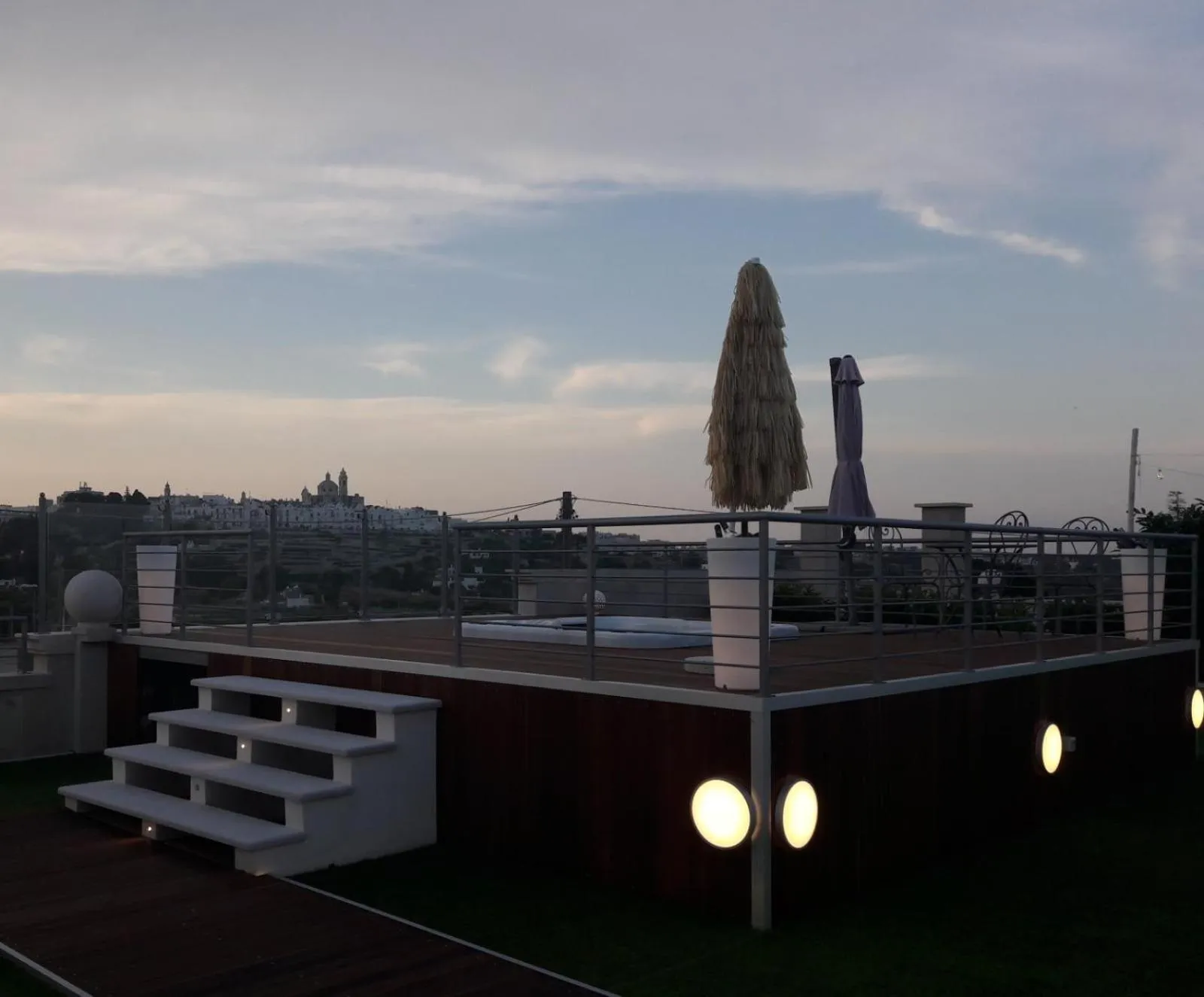 City view in Villa Caramia