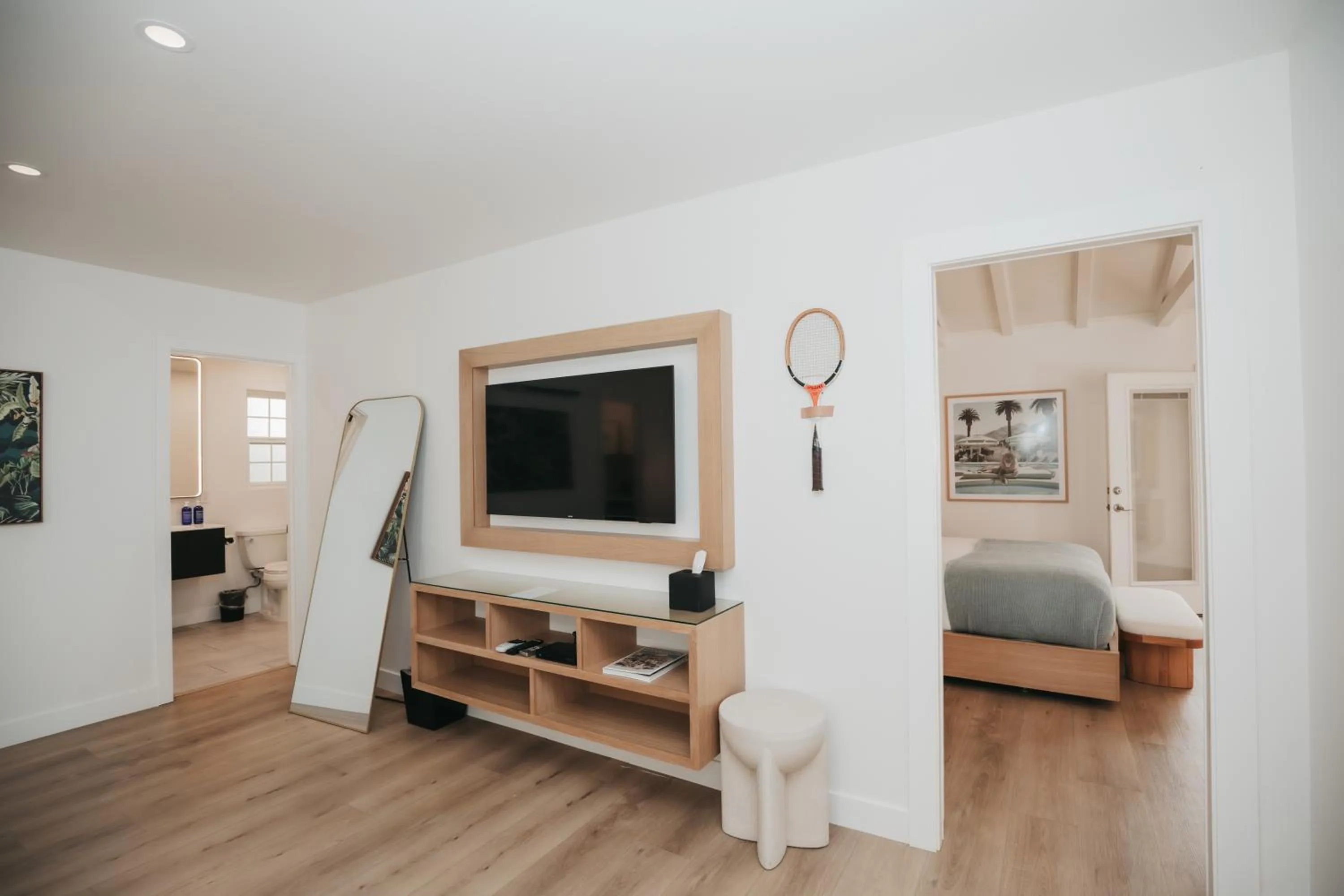 Bed in Casa Palma Hotel & Bungalows