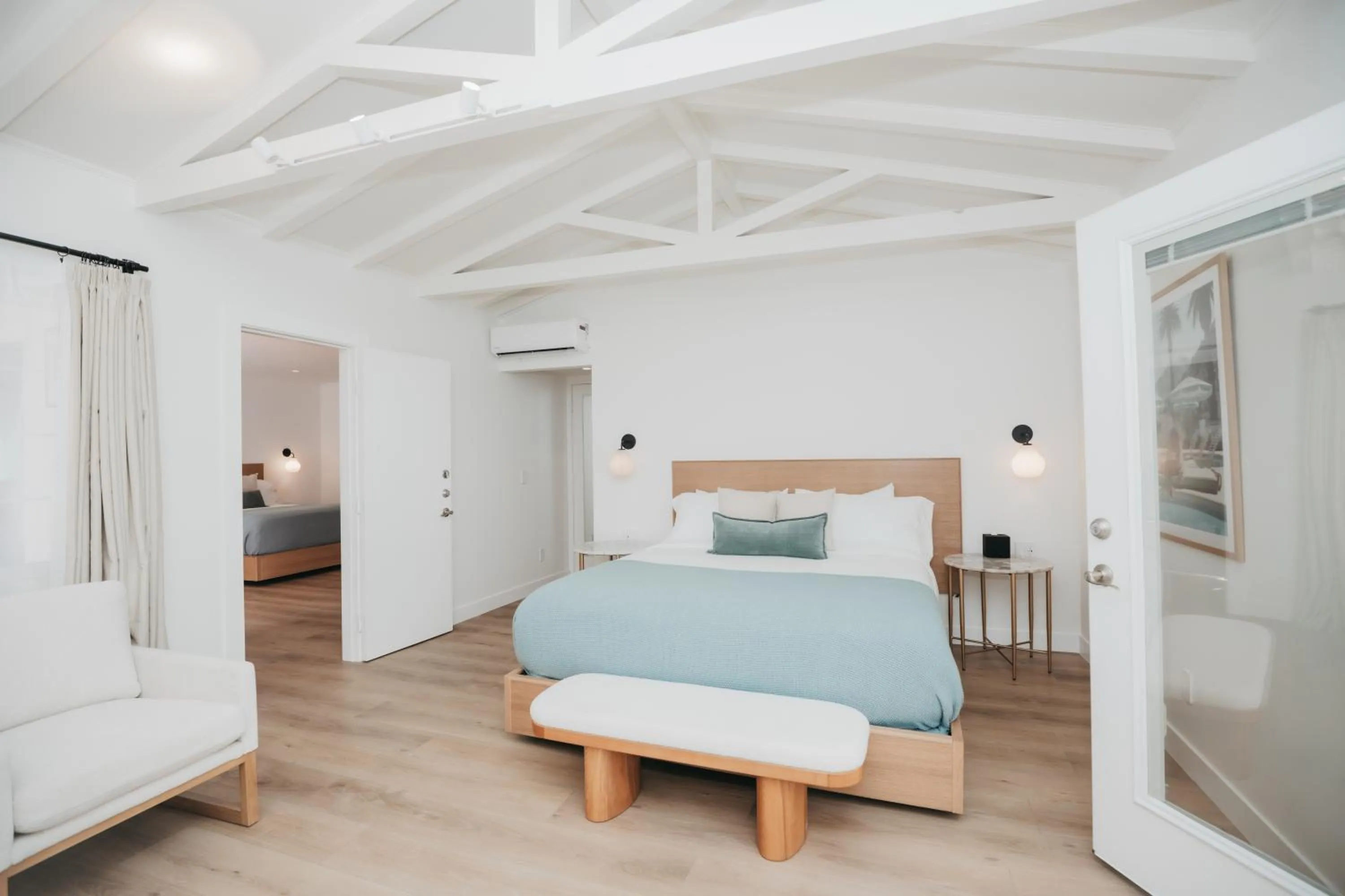 Bed in Casa Palma Hotel & Bungalows