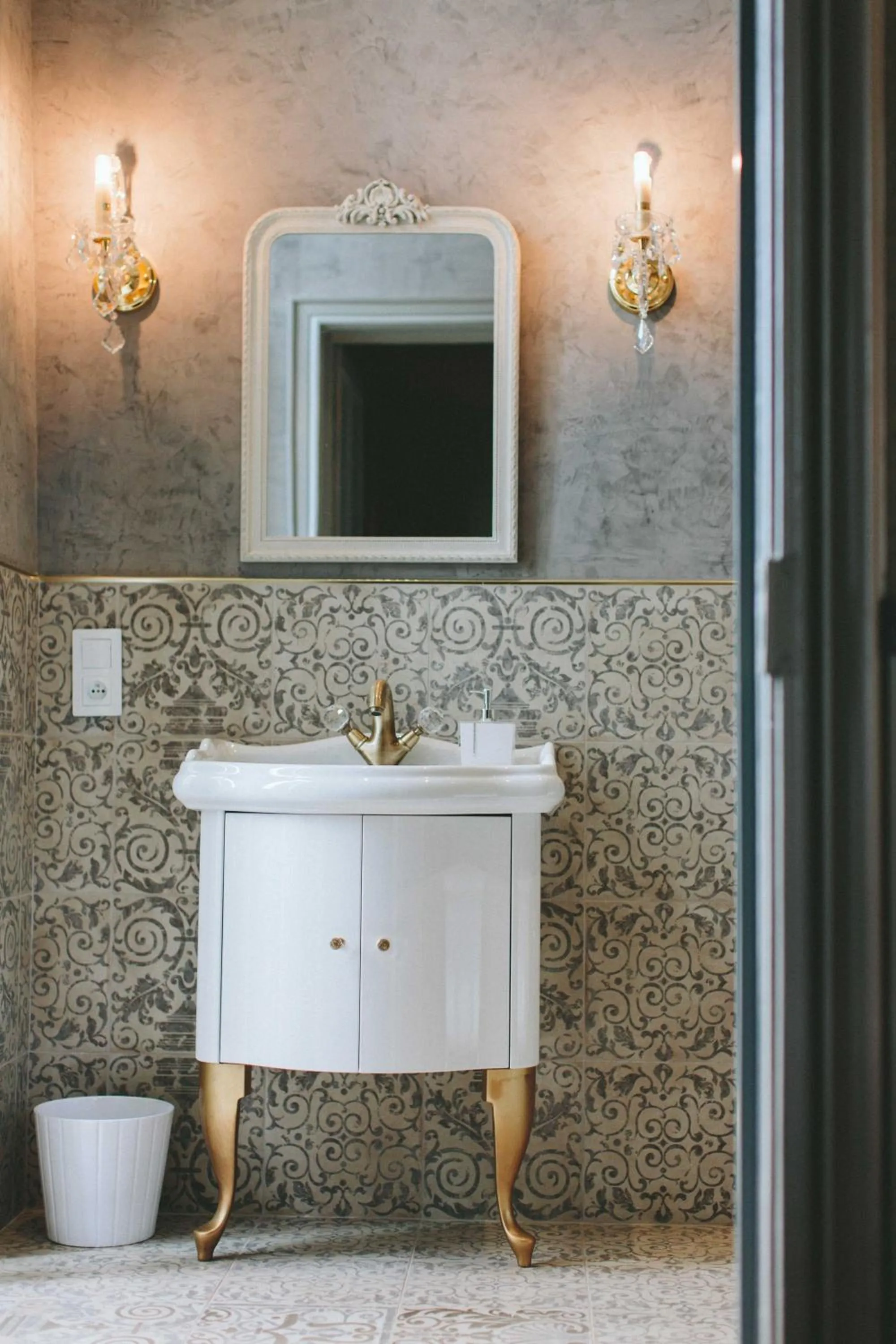 Bathroom in Chateau de Paraza