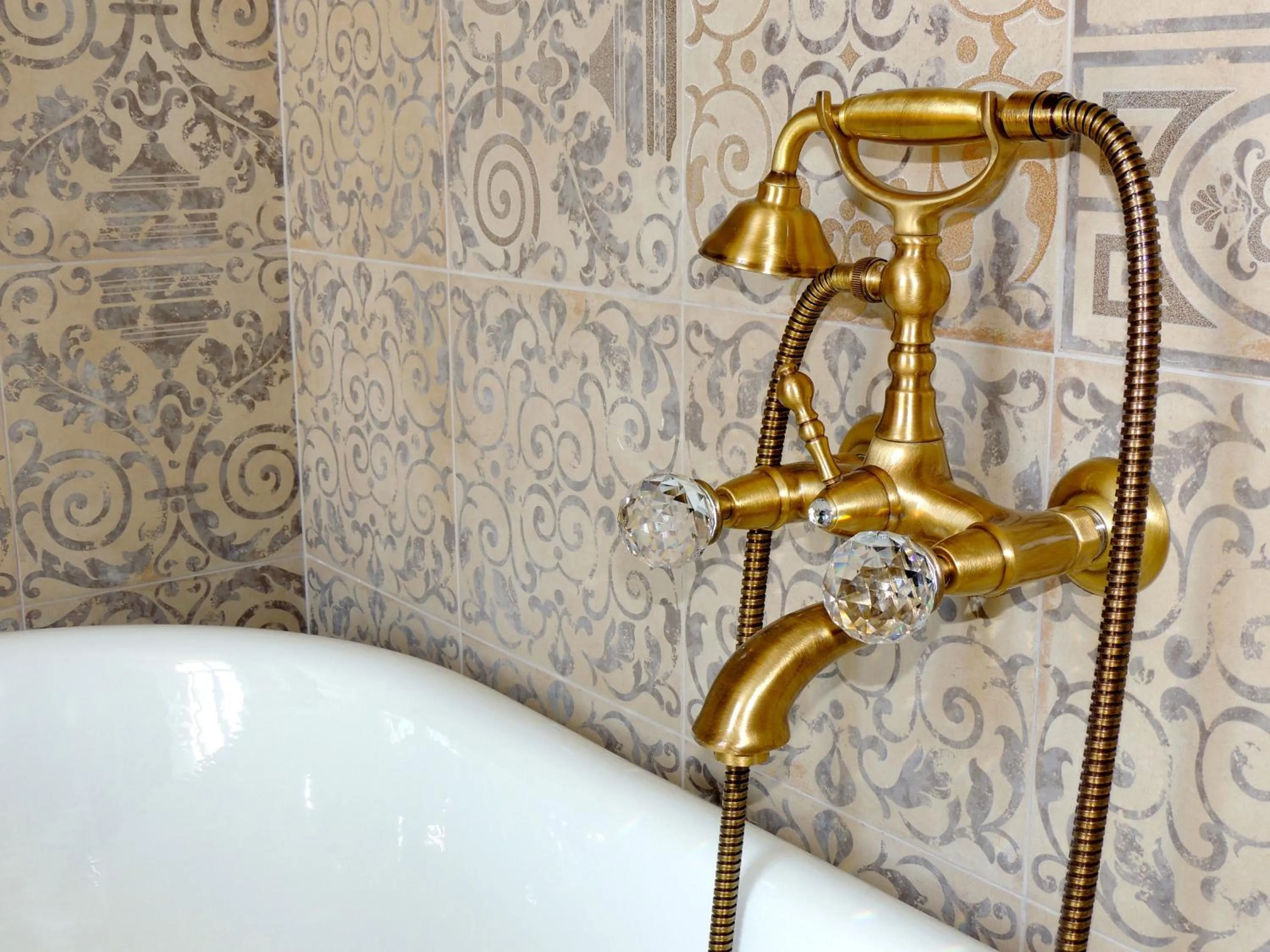Bathroom in Chateau de Paraza
