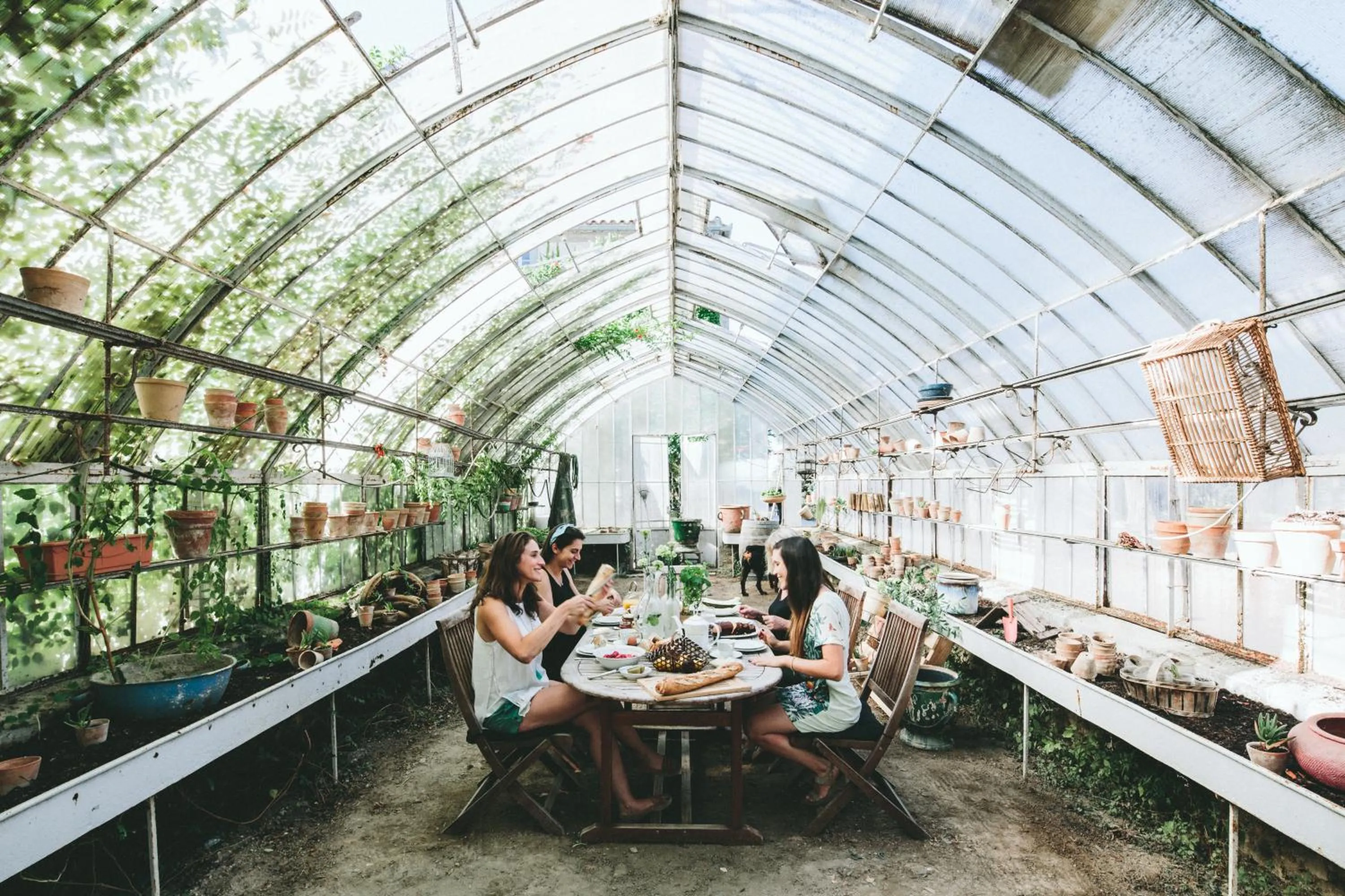 Patio in Chateau de Paraza