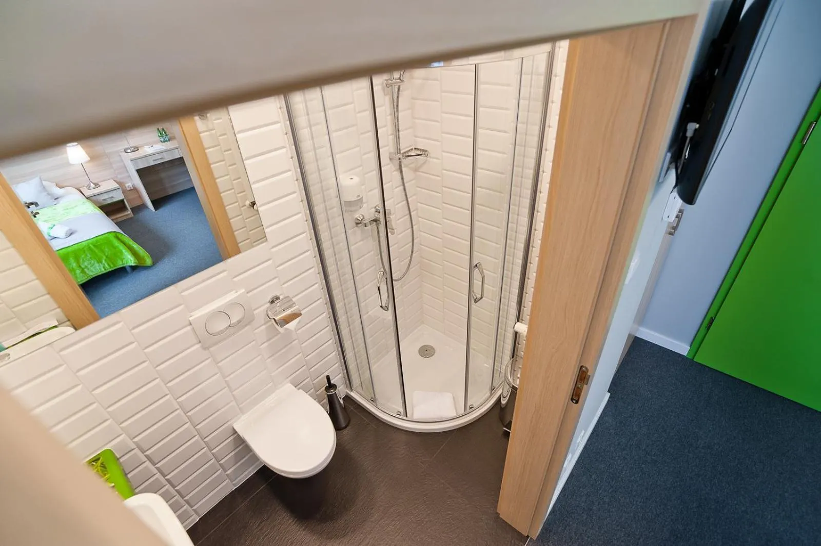 Bathroom in Green Hotel Płock