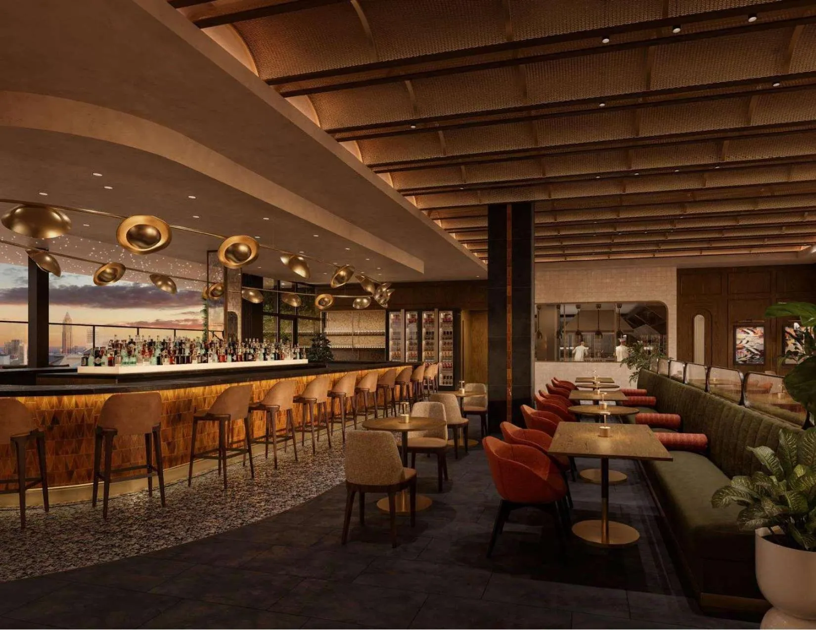 Restaurant/places to eat in Hotel Phoenix Atlanta