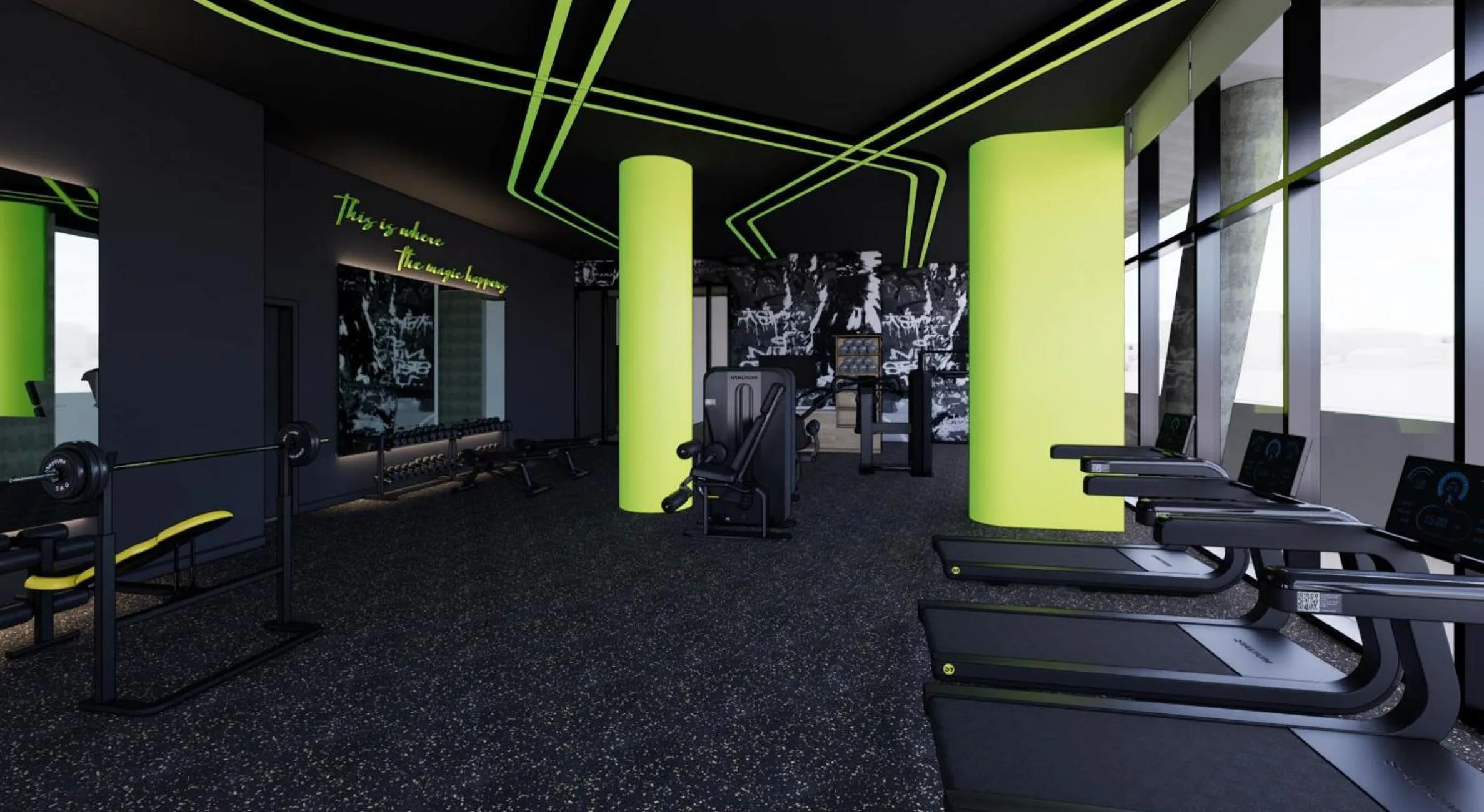 Fitness centre/facilities in Hotel Phoenix Atlanta