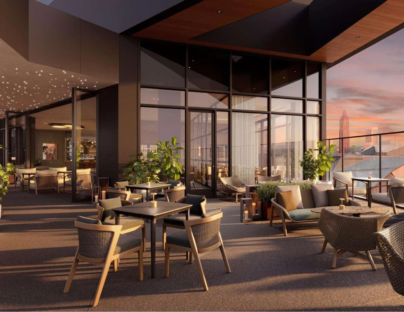 Restaurant/places to eat in Hotel Phoenix Atlanta