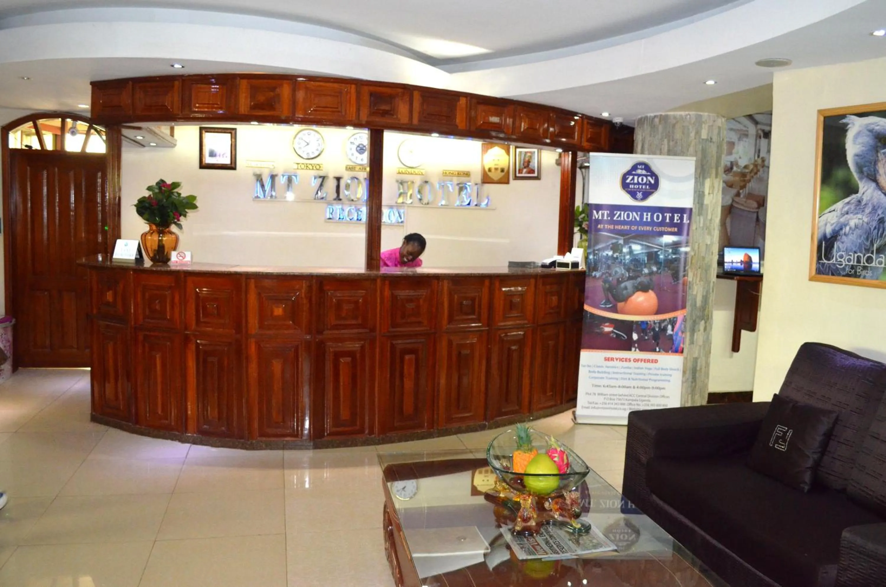 Facade/entrance in Mt. Zion Hotel