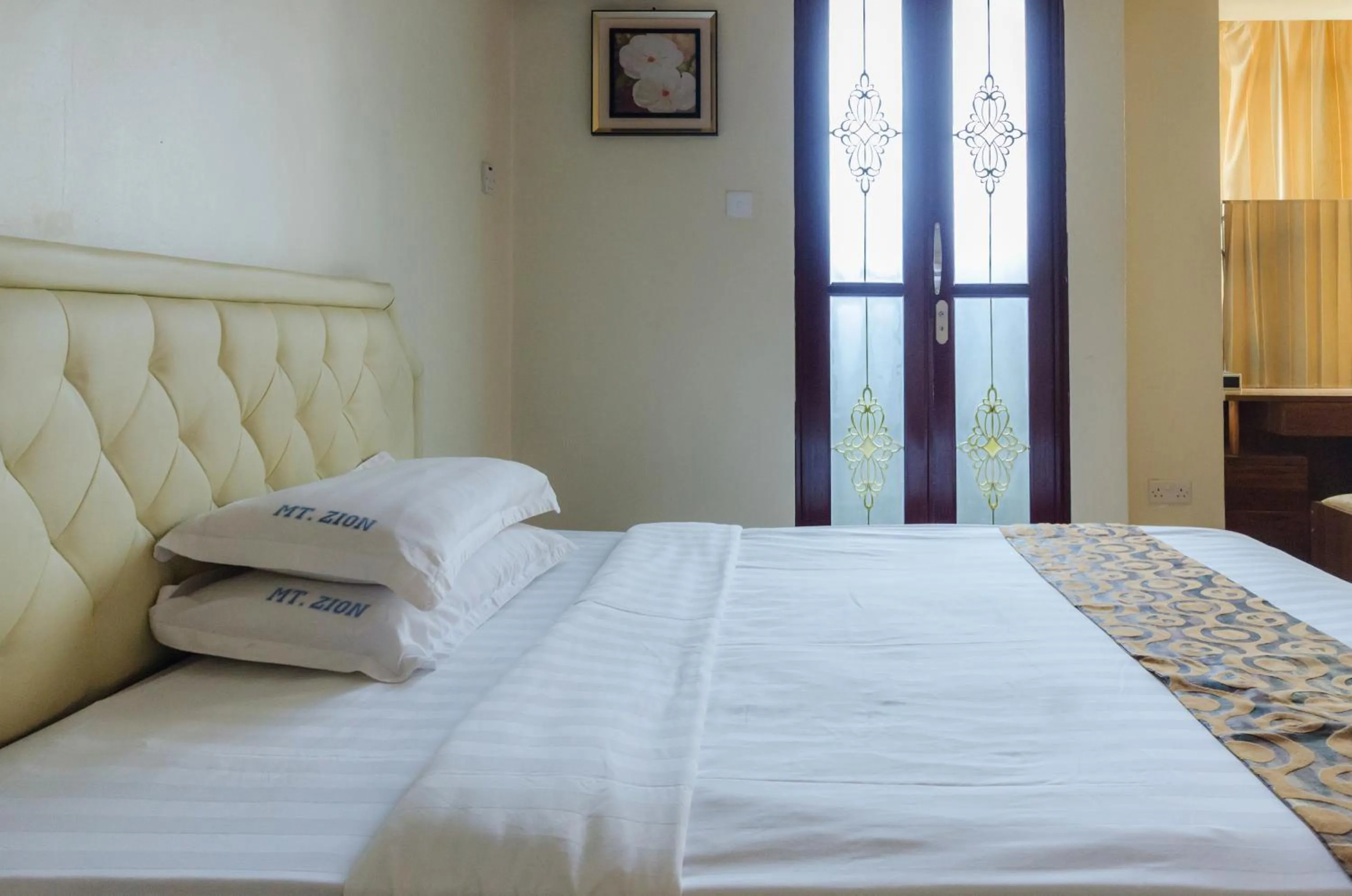 Bed in Mt. Zion Hotel