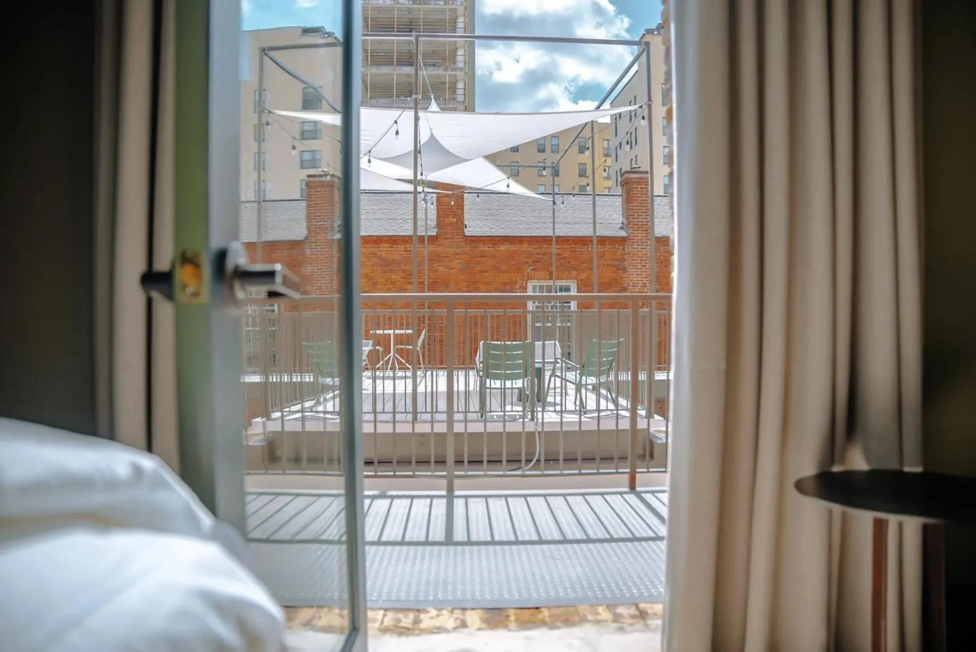 Bed in The Woodward Hotel