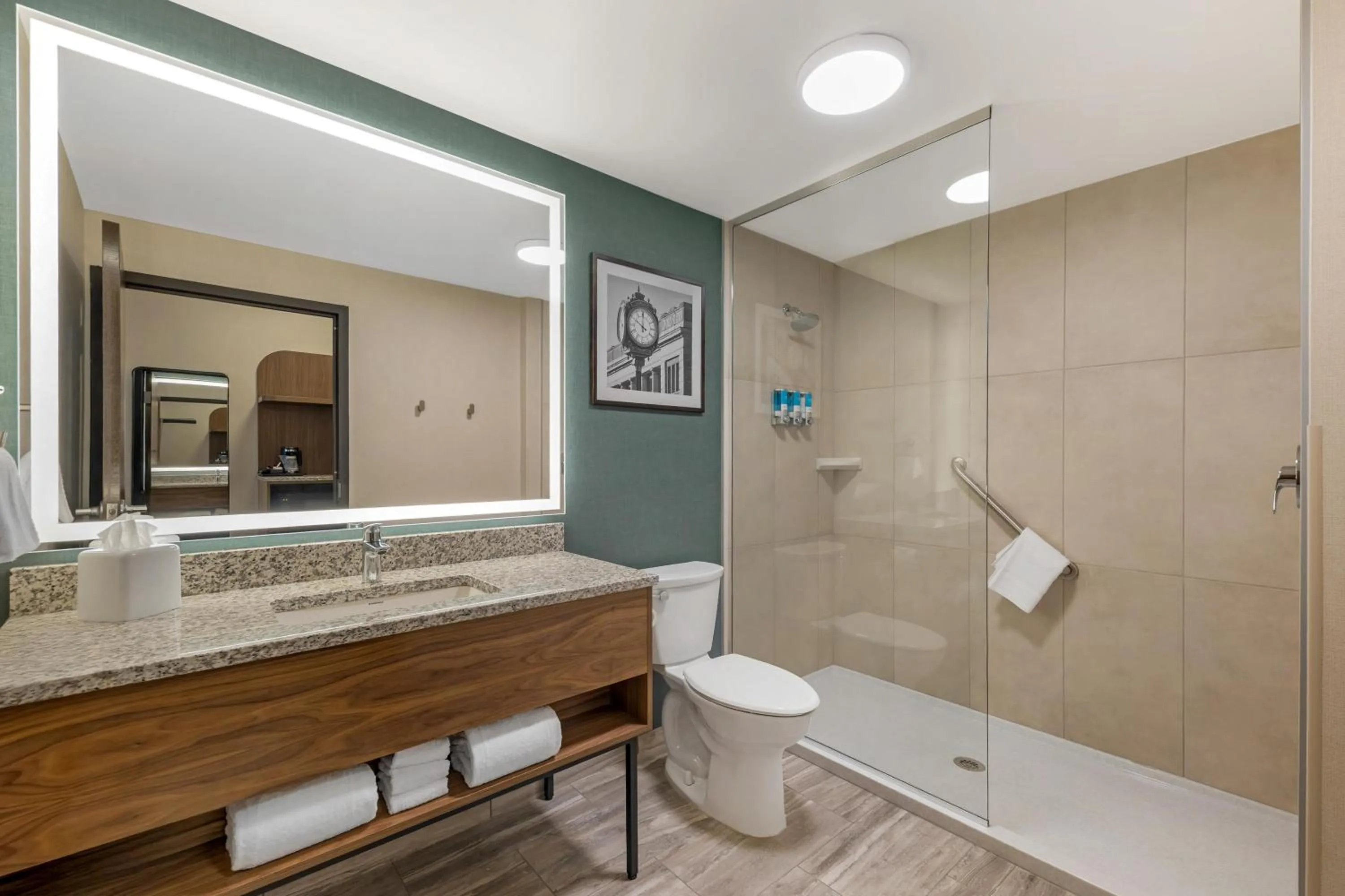 Bathroom in Drury Plaza Hotel Lincoln Downtown