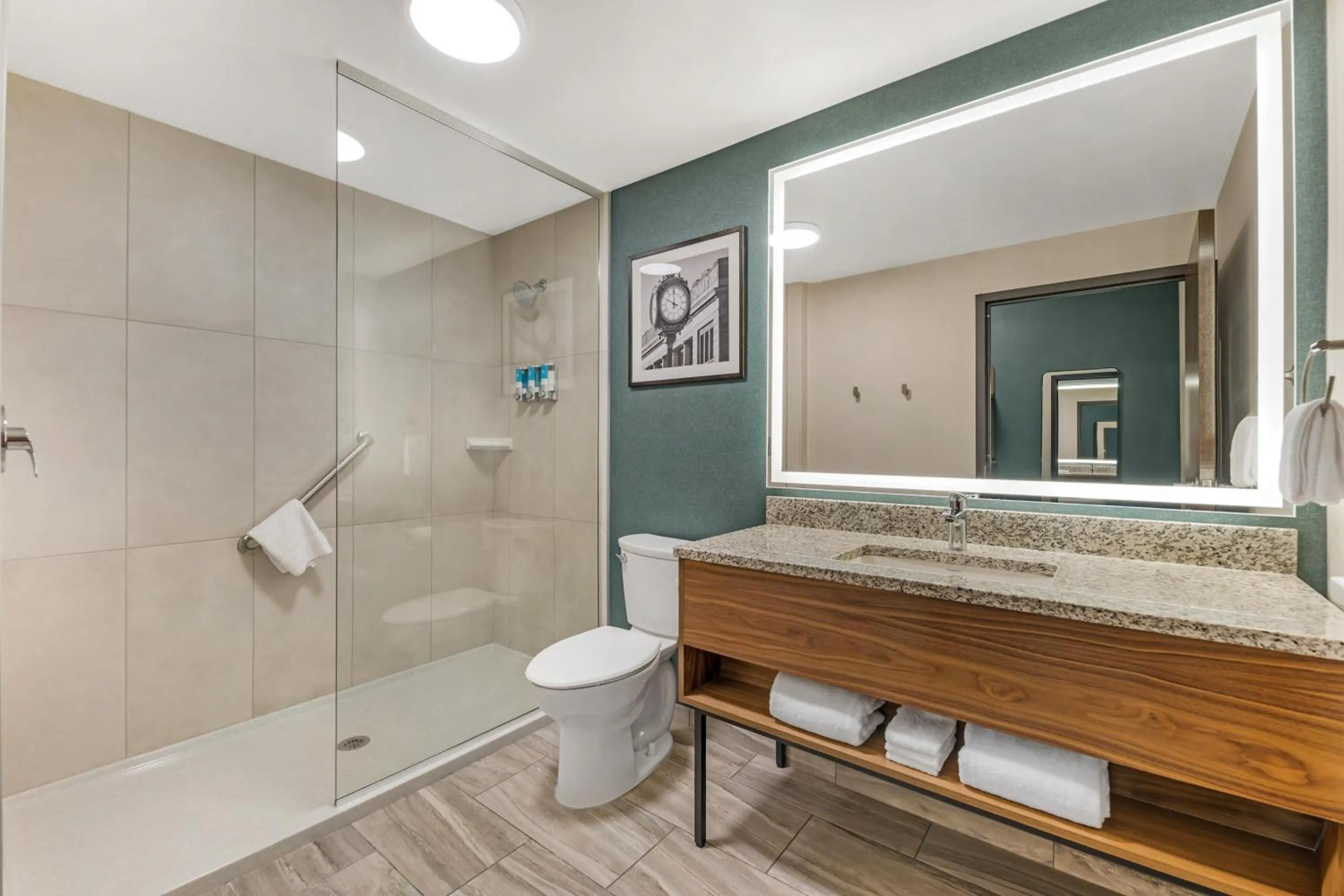 Bathroom in Drury Plaza Hotel Lincoln Downtown