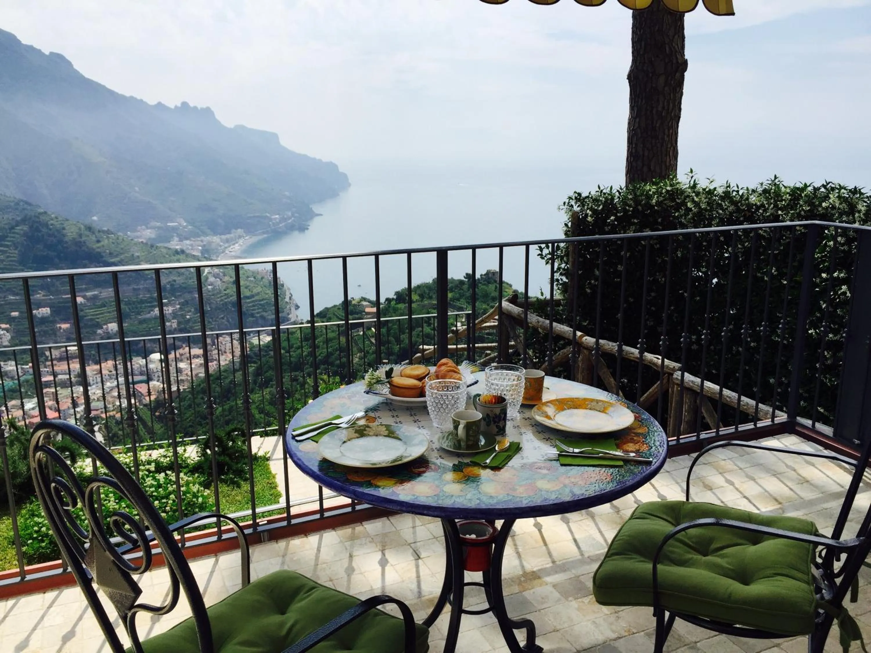 Balcony/Terrace in La Casa di Vania