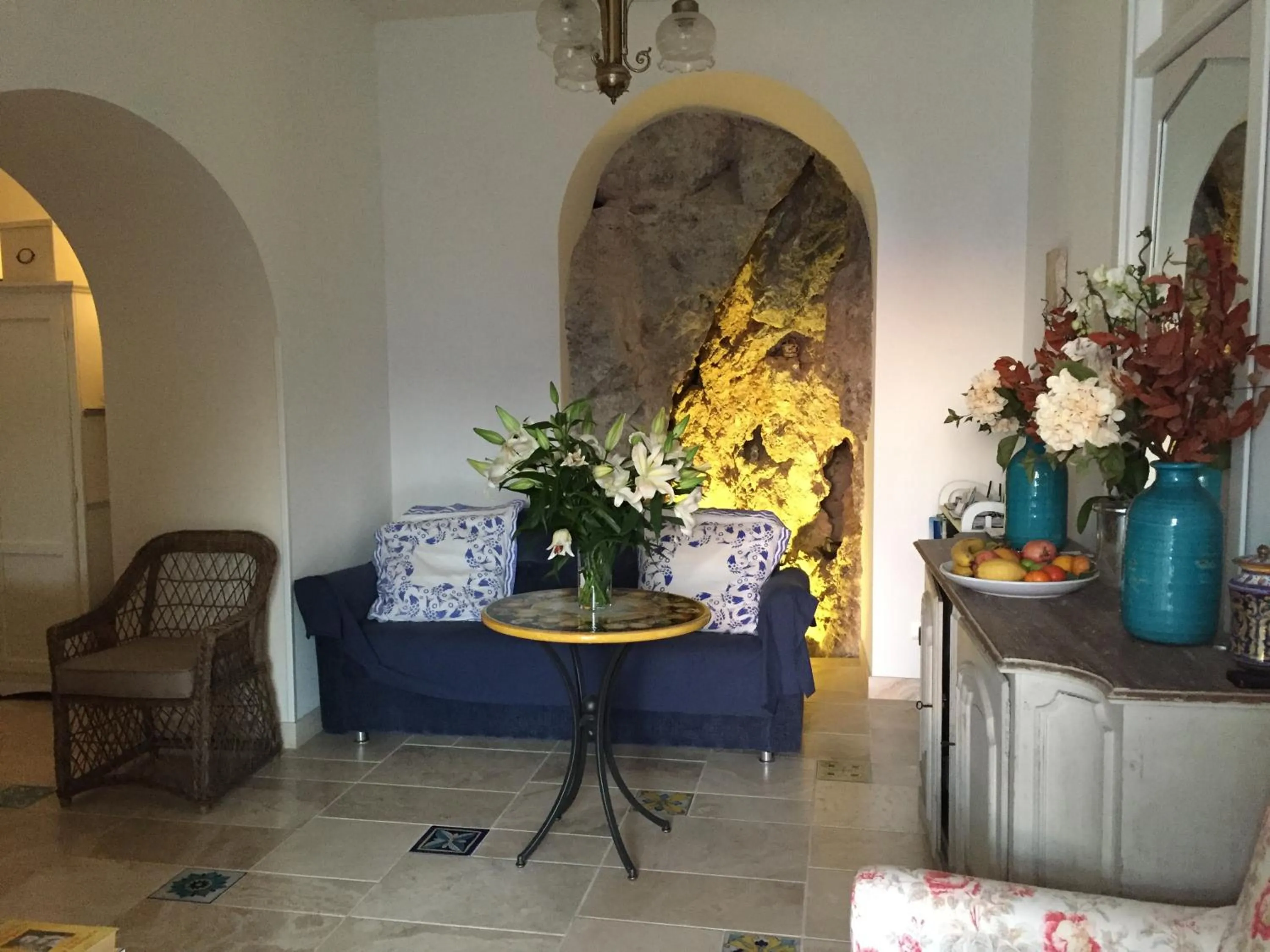 Decorative detail in La Casa di Vania