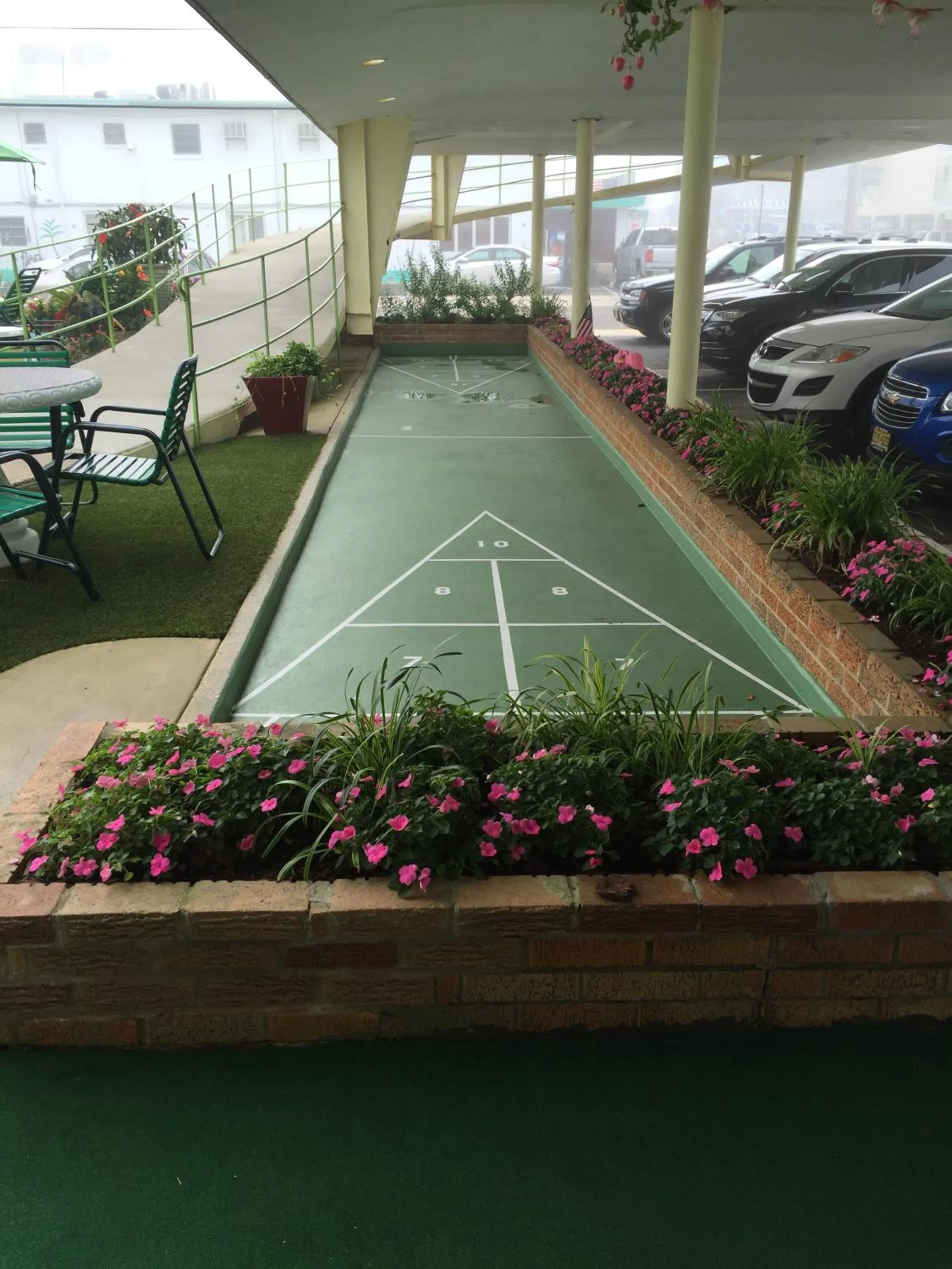 Garden in Caribbean Motel