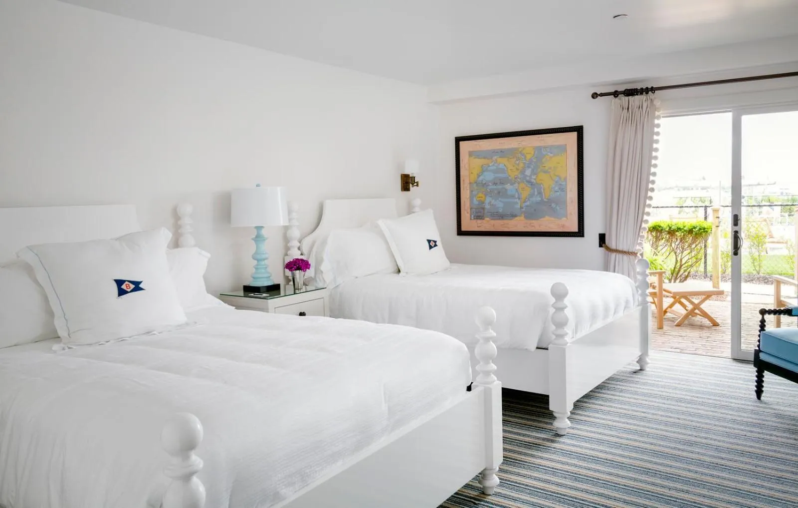 Harbor Two Queen Rooms in Baron's Cove