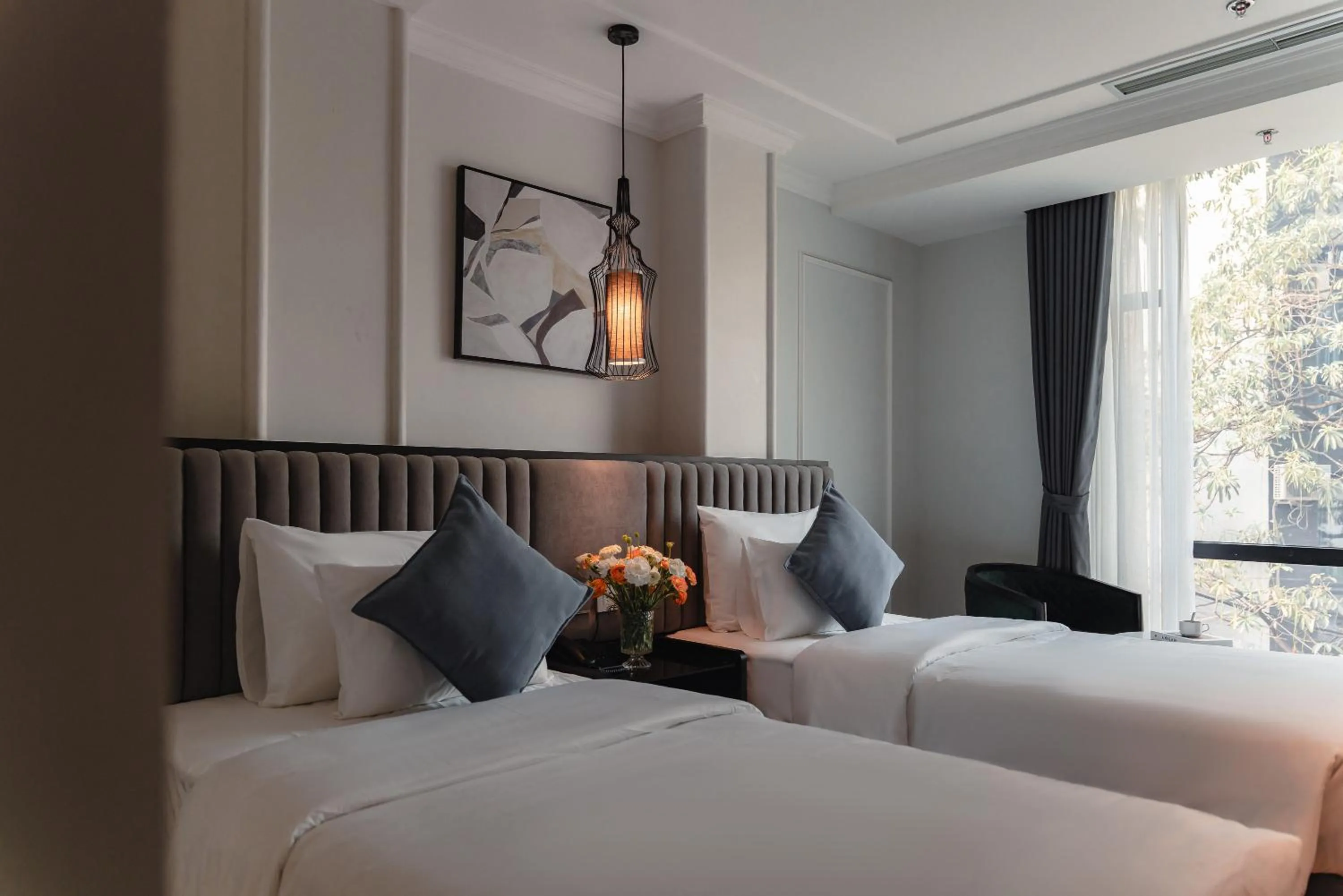 Bed in 22Land Cloud Hotel