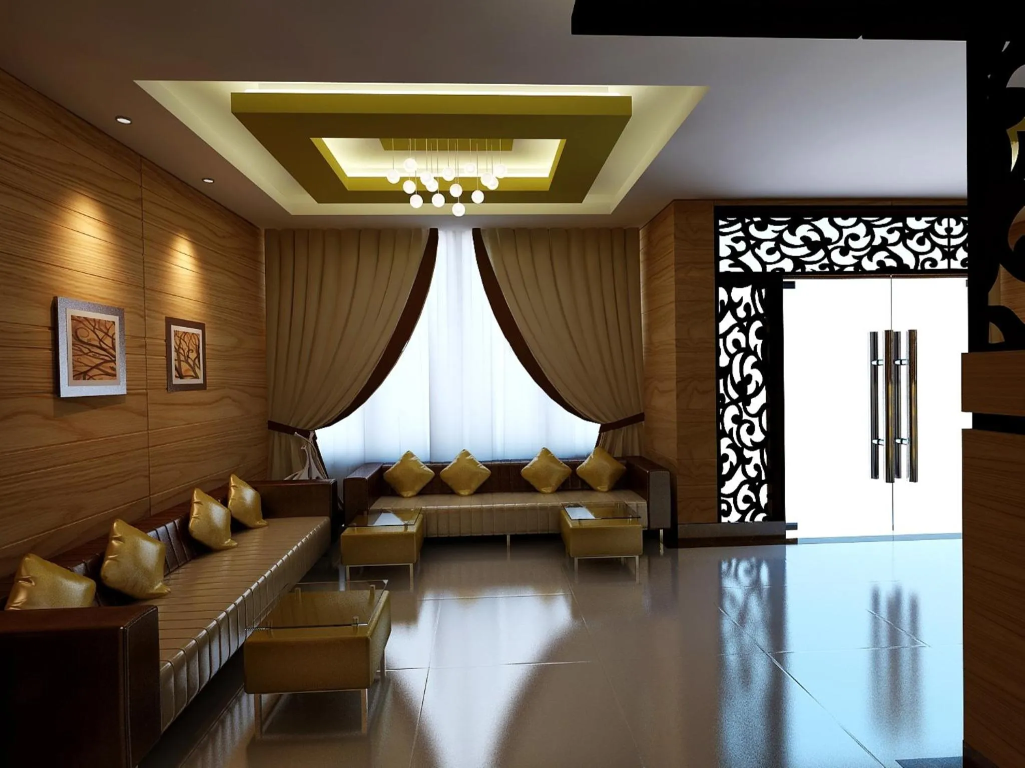 Seating Area in Fal Hotel L.L.C