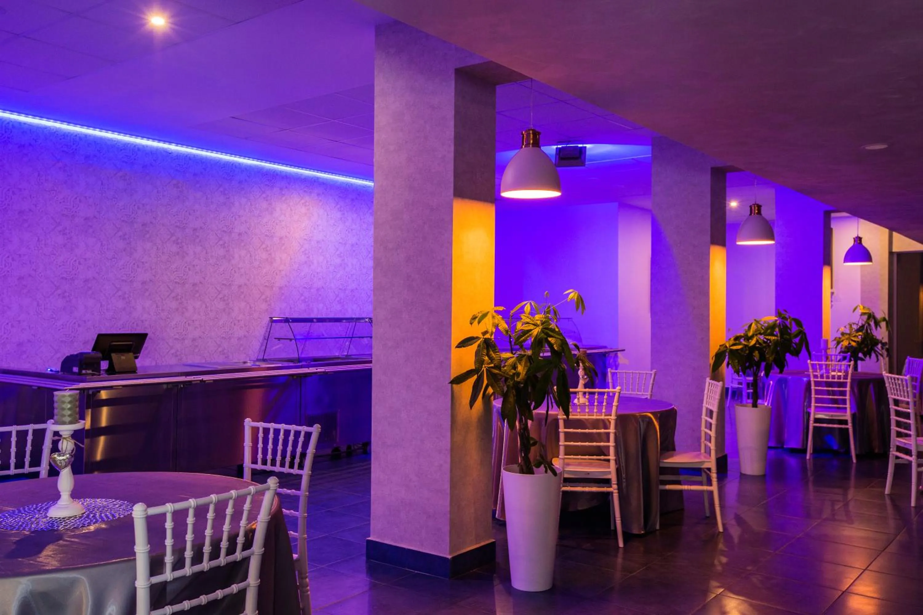 Restaurant/places to eat in Hotel Apollo