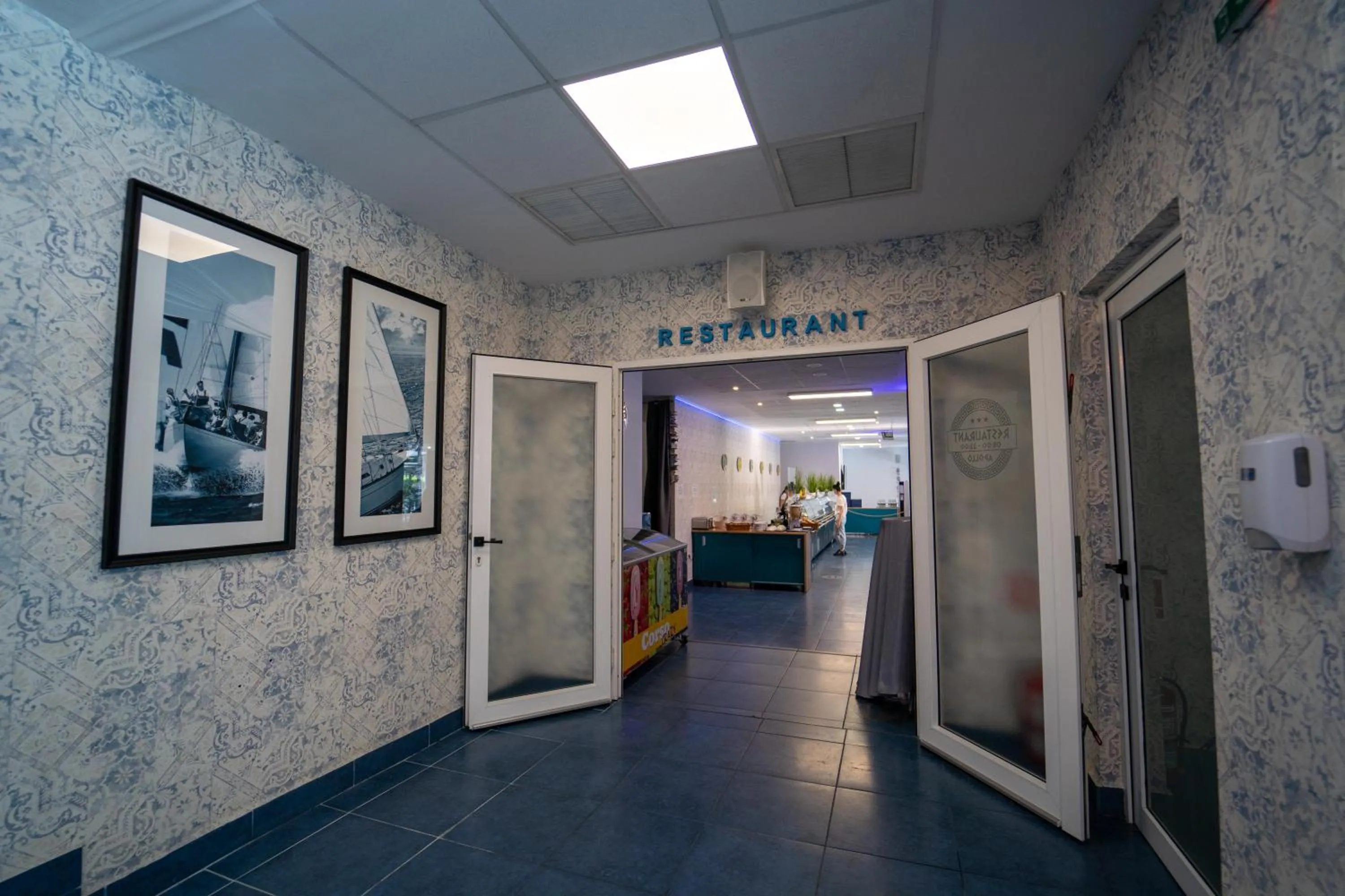 Lobby or reception in Hotel Apollo