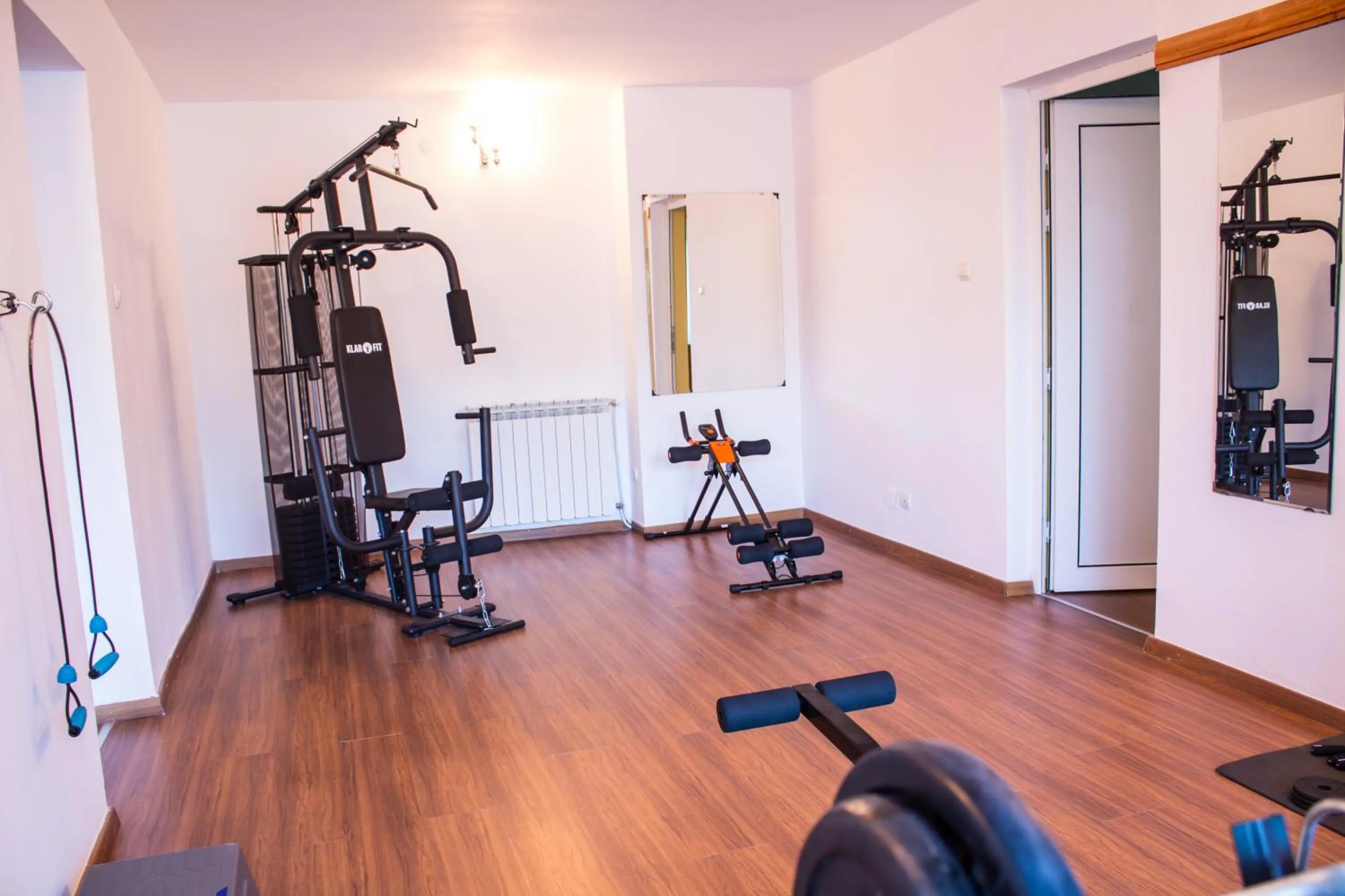 Fitness centre/facilities in Hotel Apollo