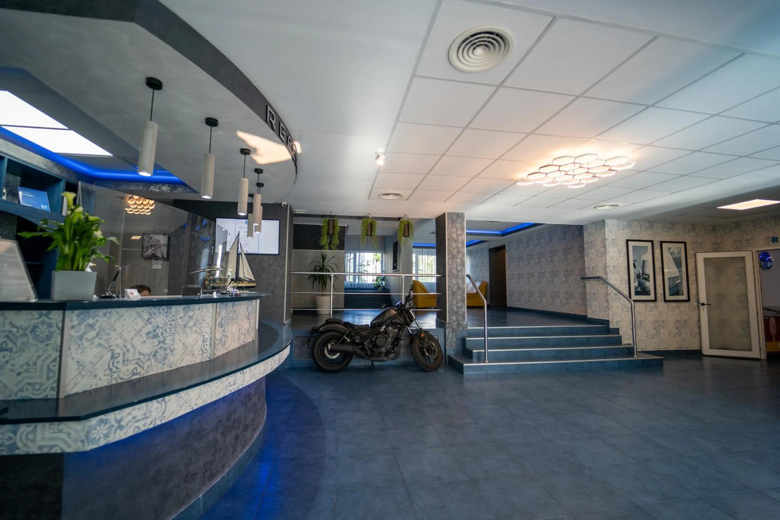 Lobby or reception in Hotel Apollo