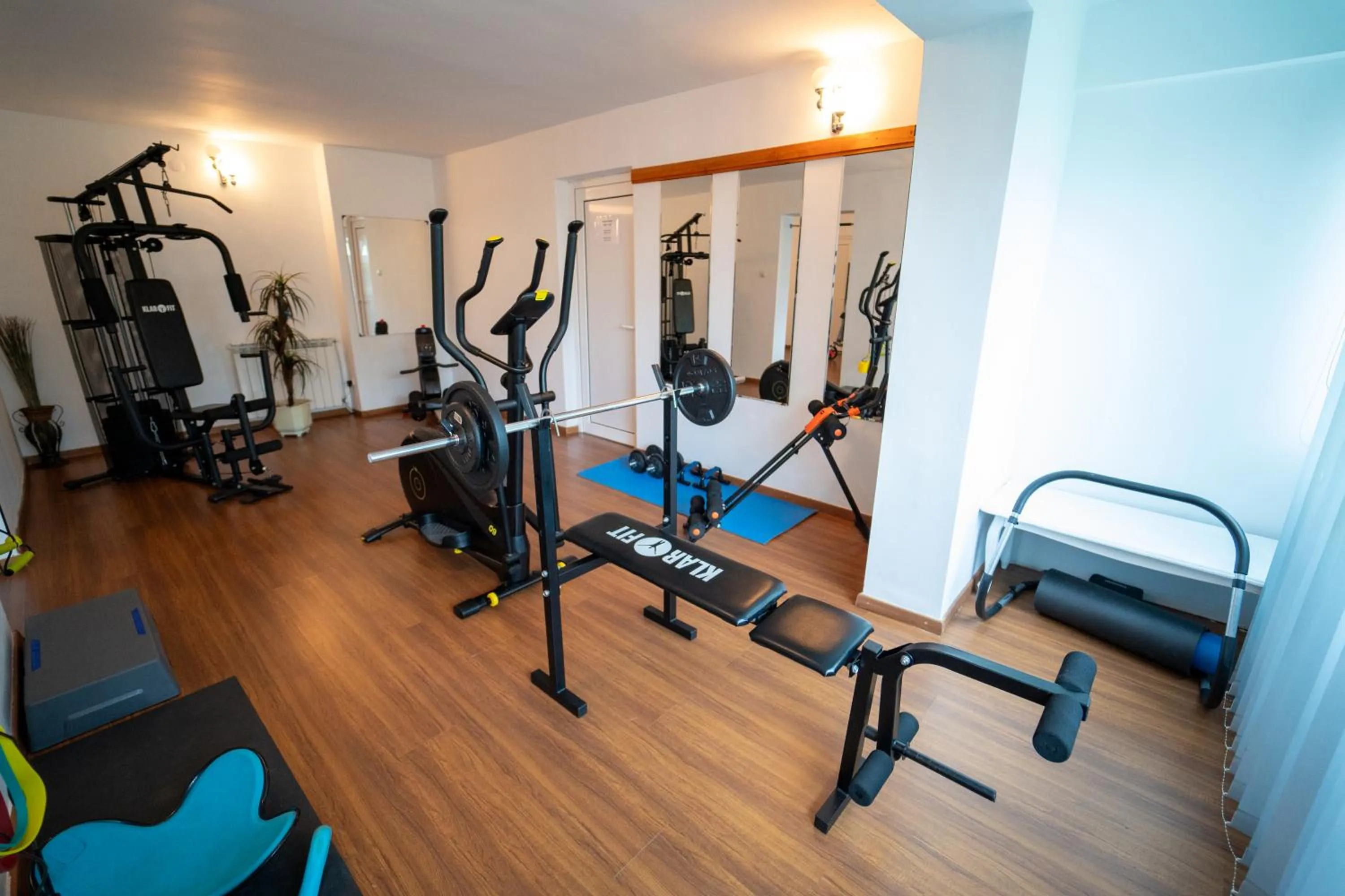 Fitness centre/facilities in Hotel Apollo