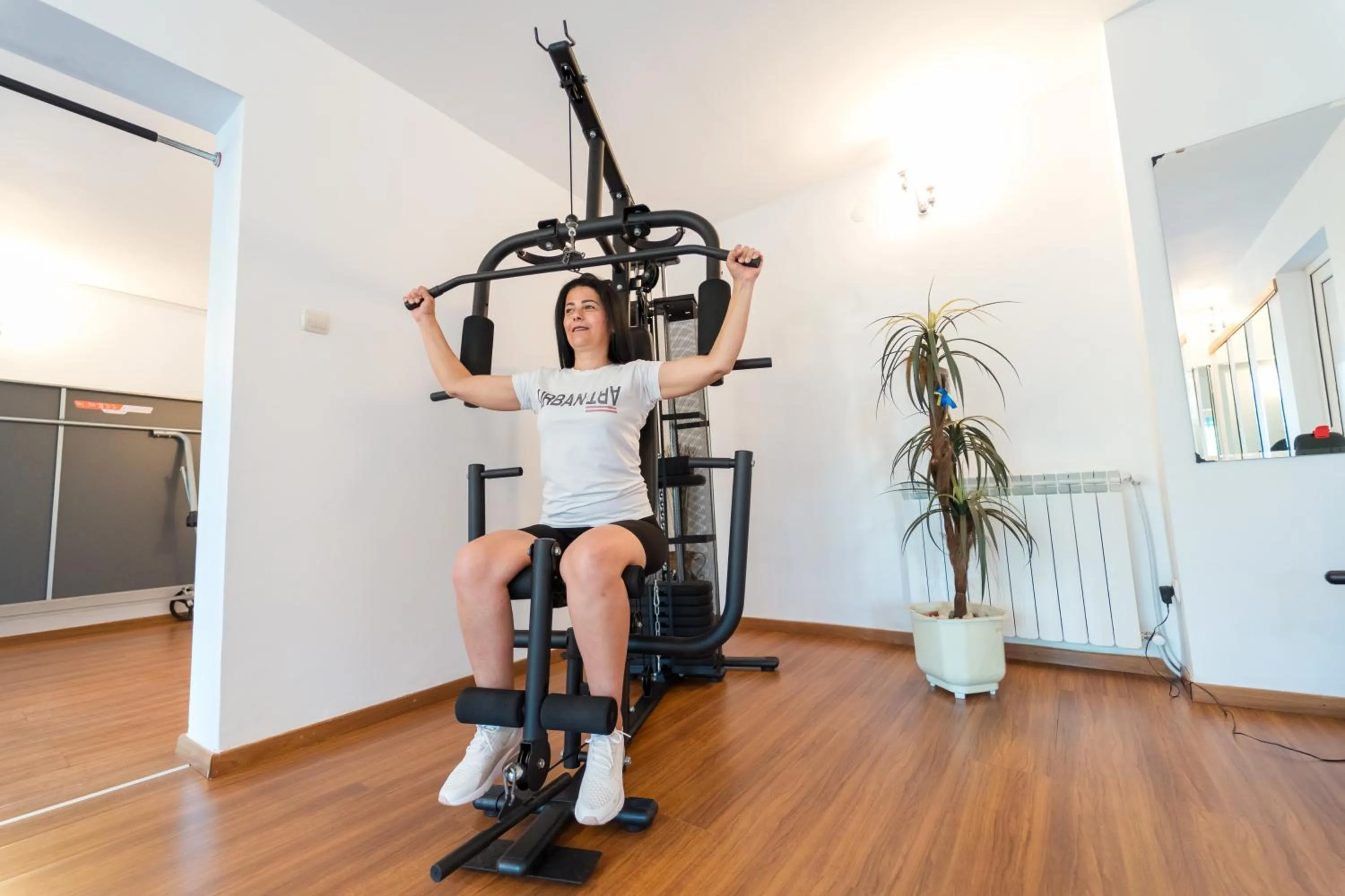 Fitness centre/facilities in Hotel Apollo