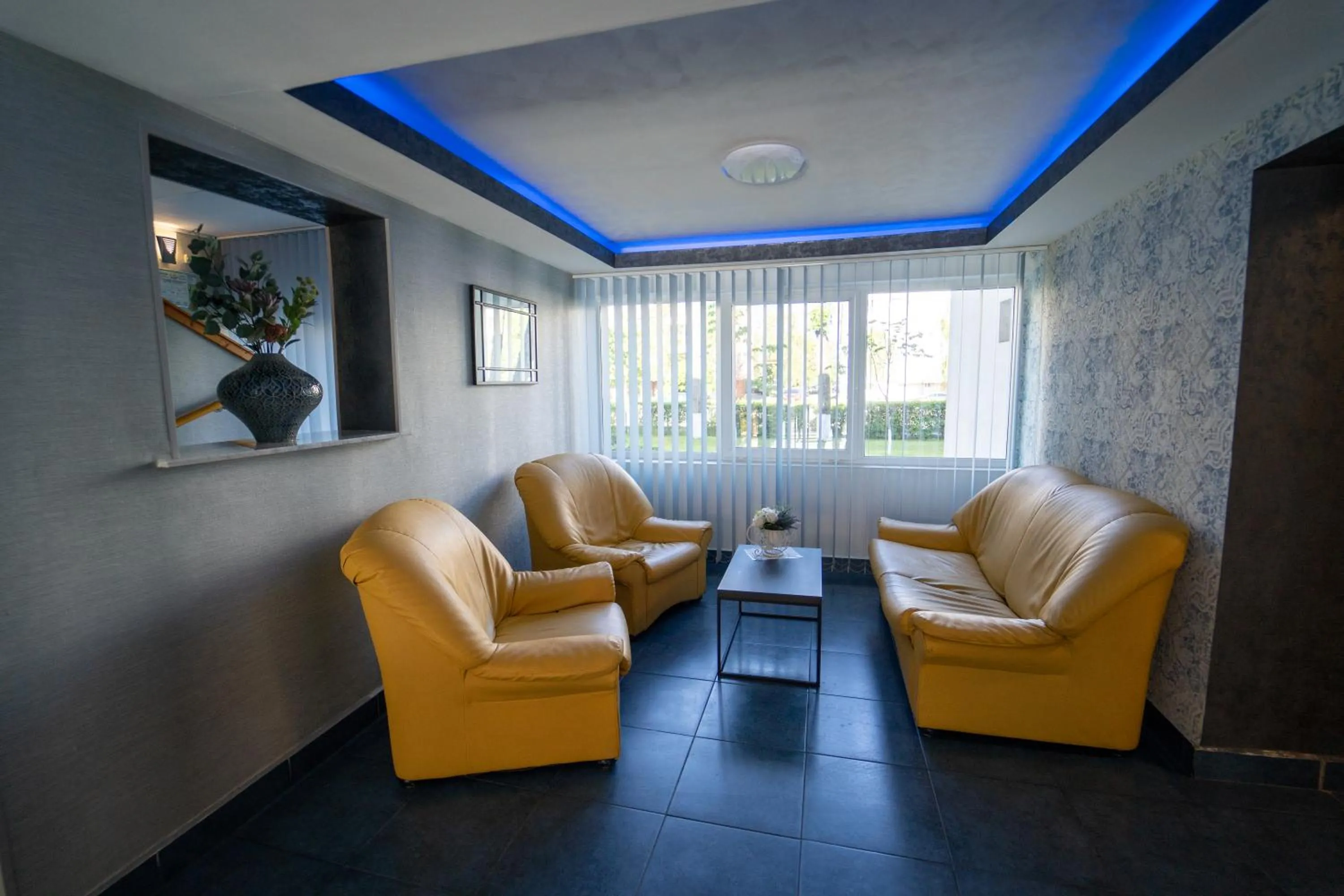 Lobby or reception in Hotel Apollo