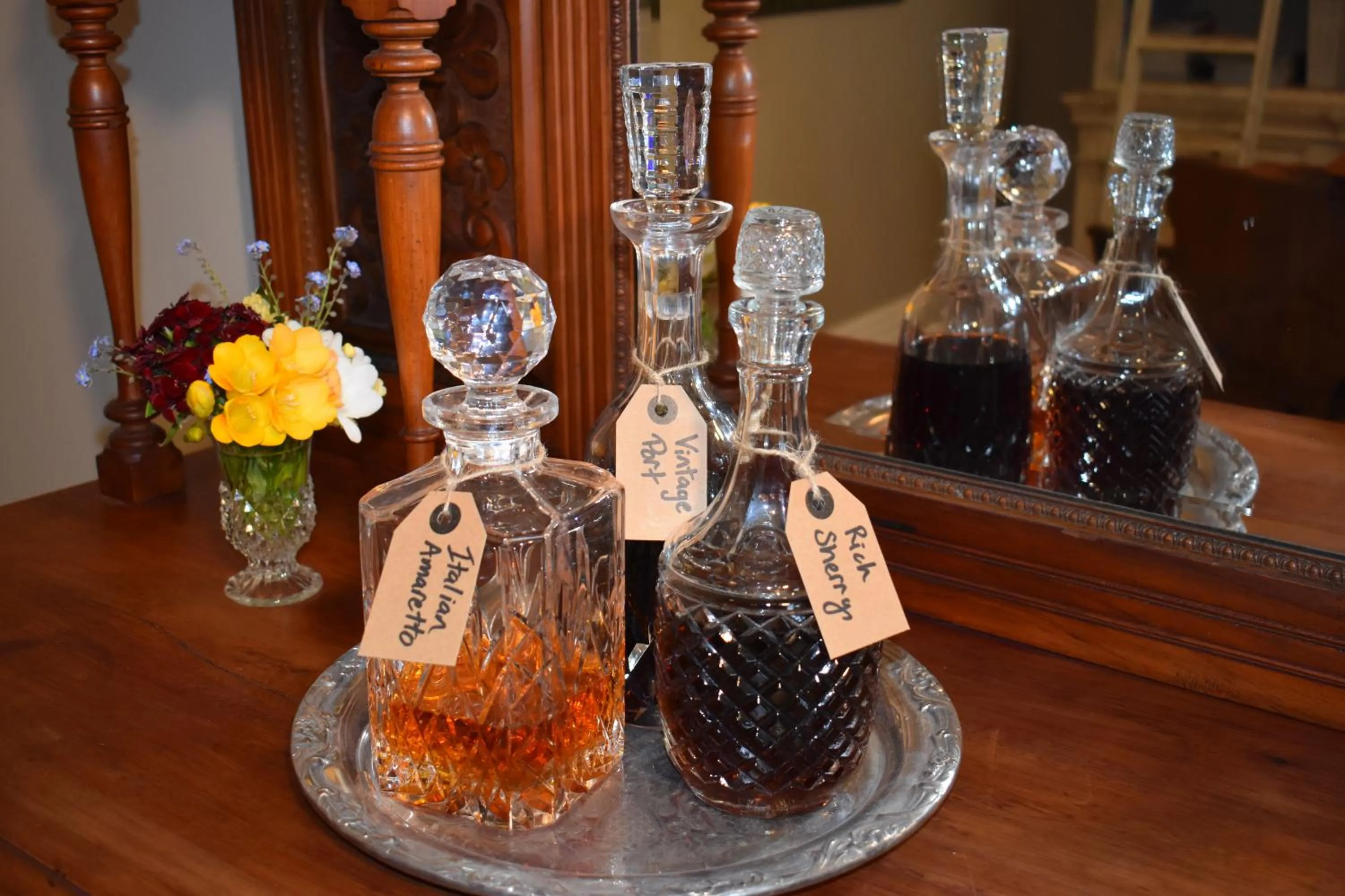 Decorative detail in Villa Walton