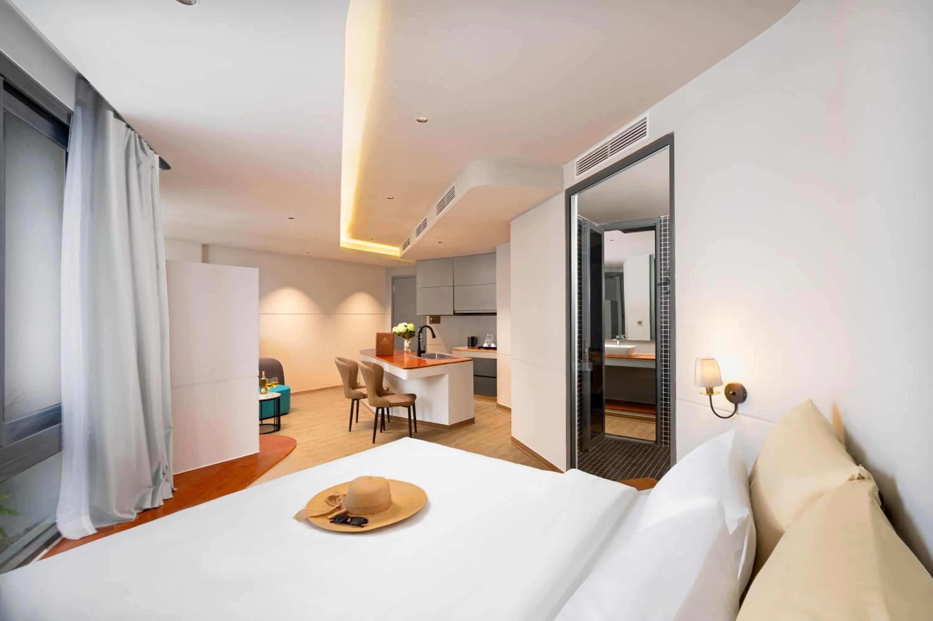 Bed in Seaside Boutique Hotel Nha Trang Beach