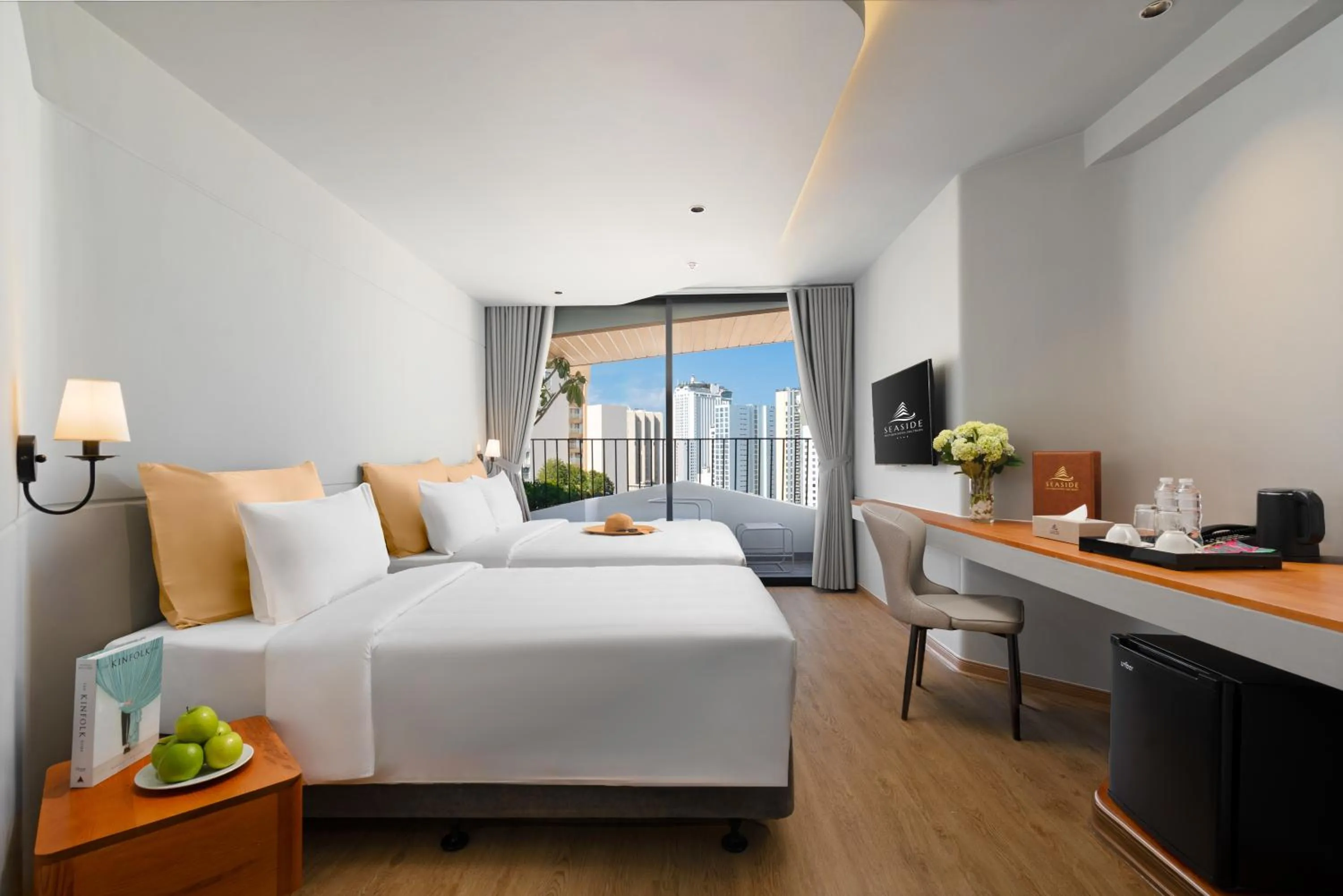 Bed in Seaside Boutique Hotel Nha Trang Beach