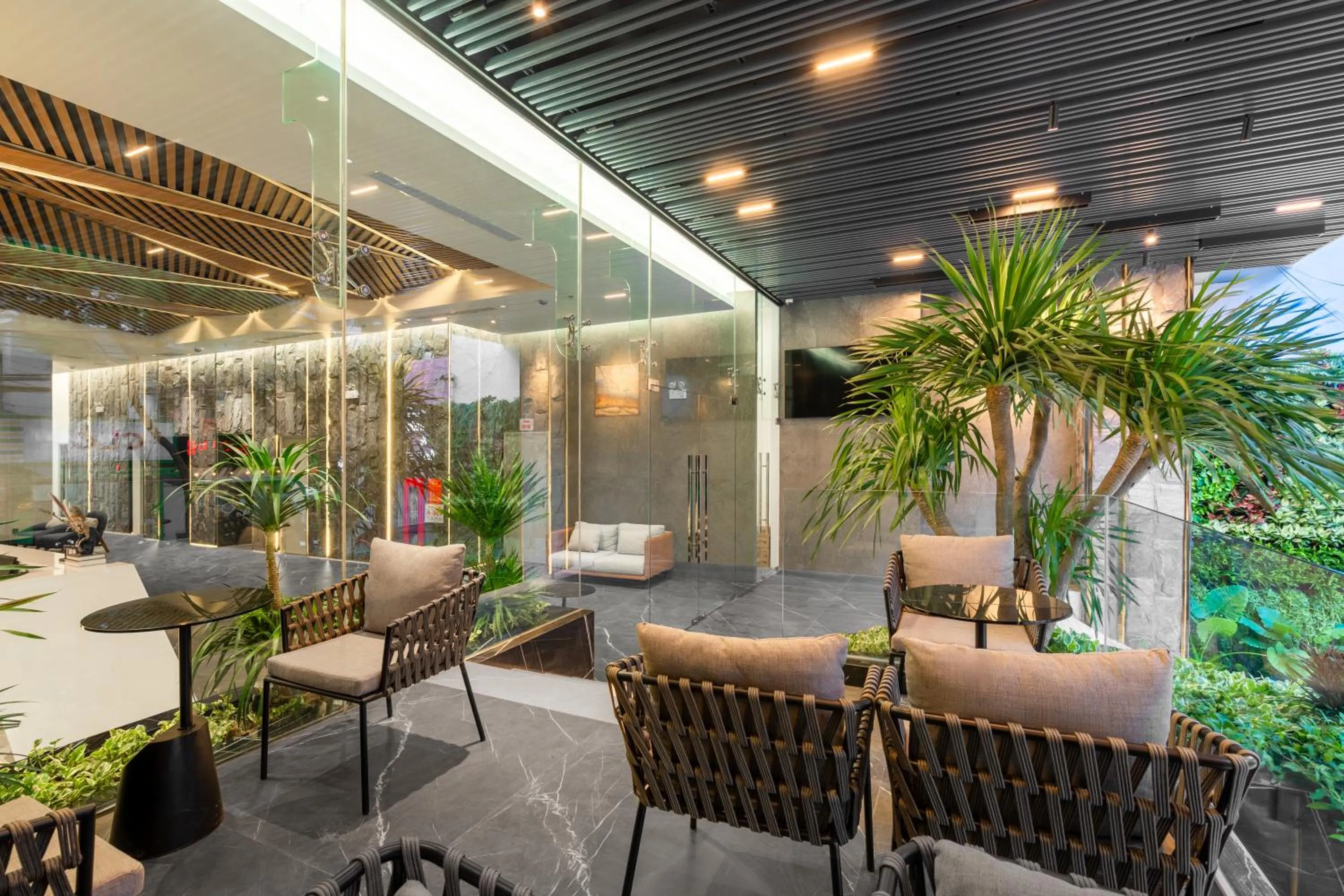 Lobby or reception in Seaside Boutique Hotel Nha Trang Beach