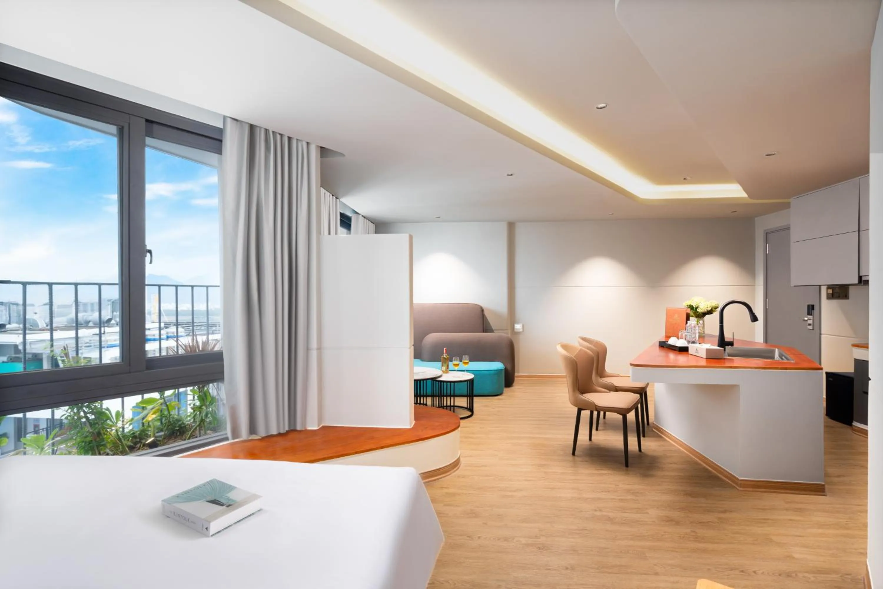 Bed in Seaside Boutique Hotel Nha Trang Beach